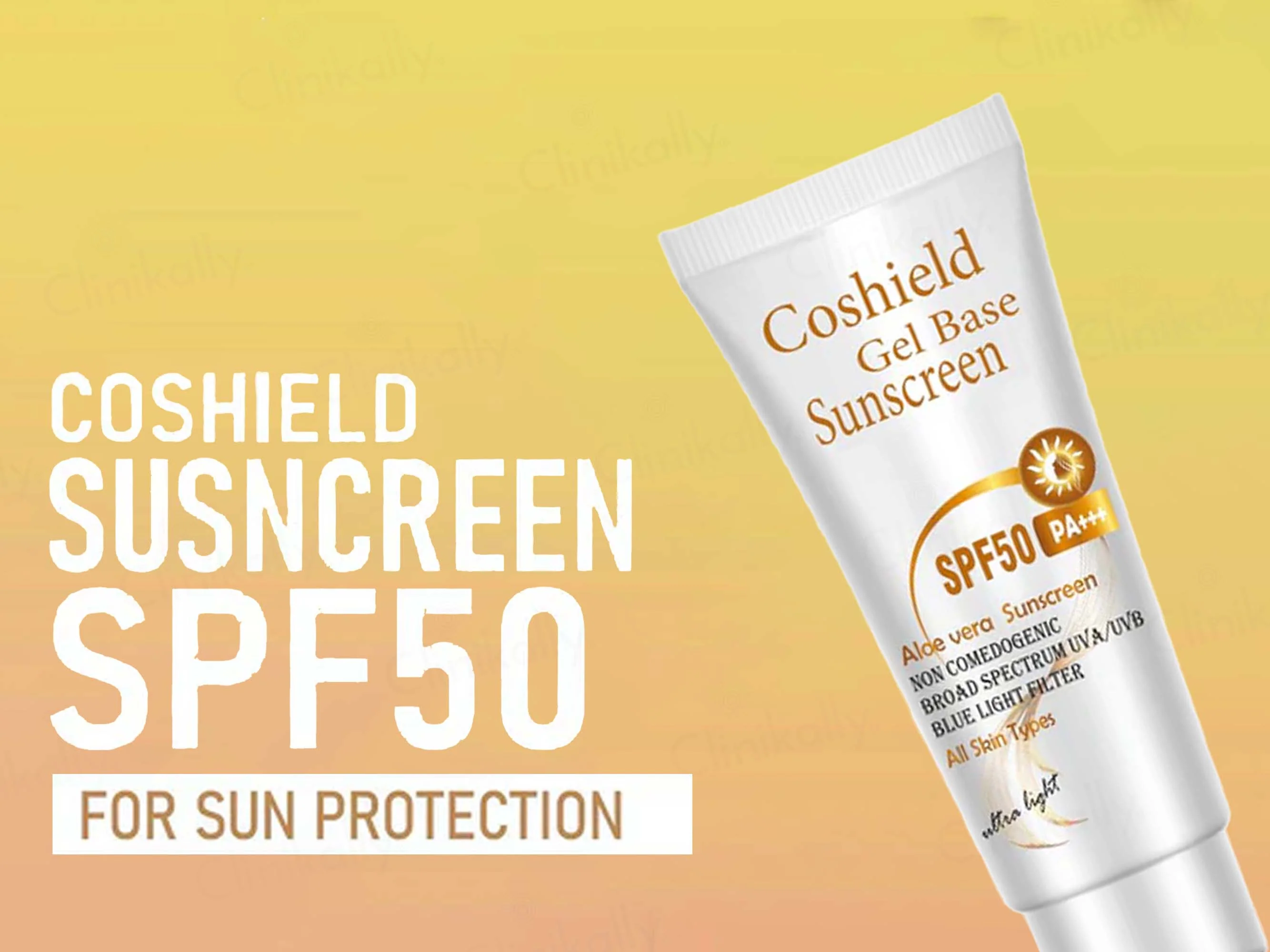 Cosderma Coshield Gel Base Aloe Vera Sunscreen SPF 50 PA+++ - Image 4