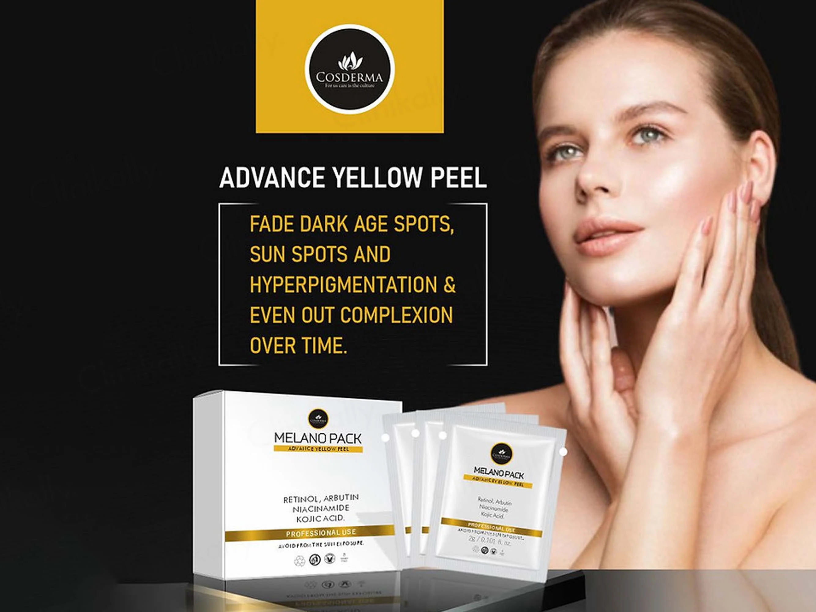Cosderma Melano Pack Advance Yellow Peel - Image 5