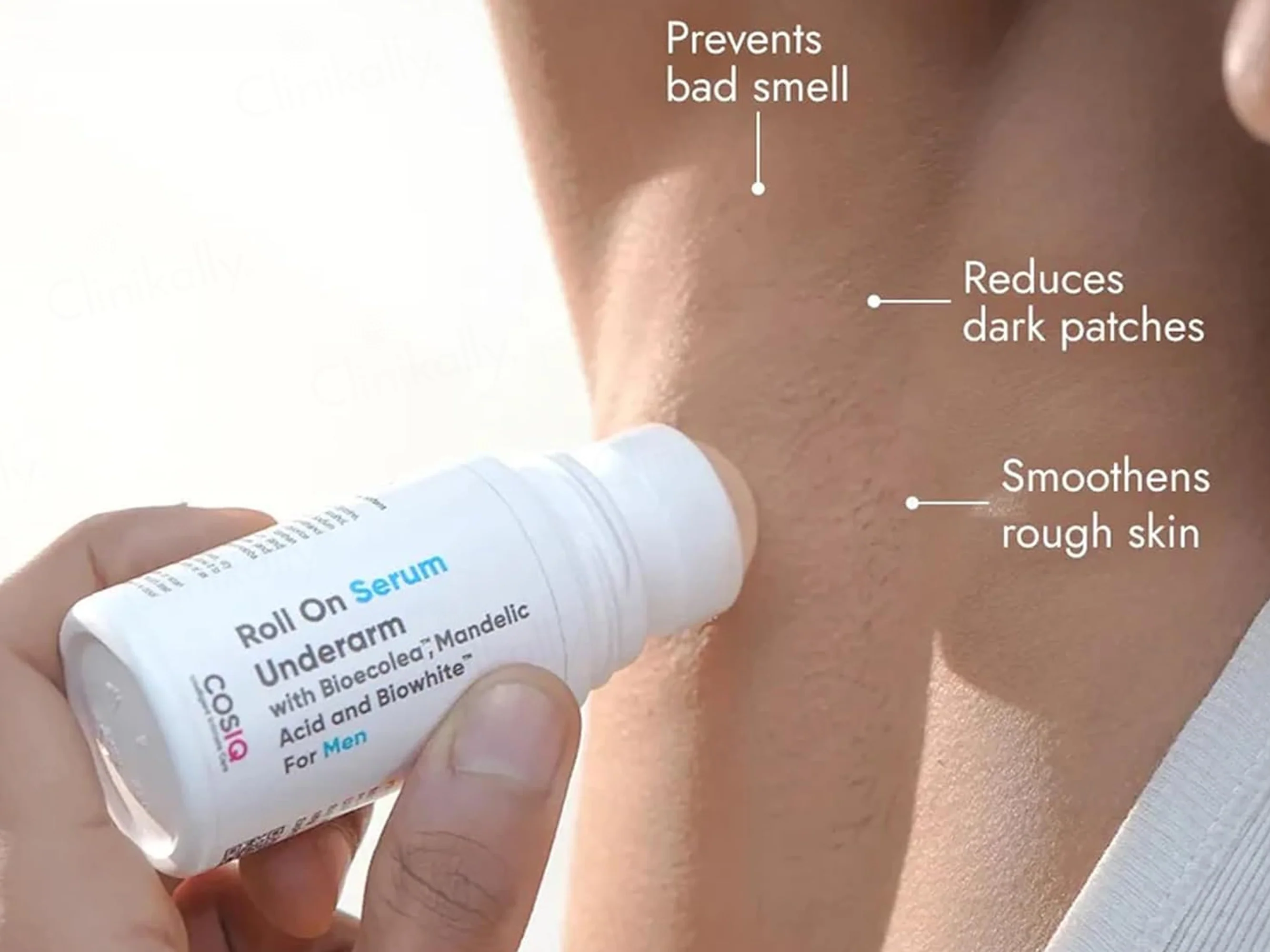 CosiQ Underarm Roll-On Serum For Men - Image 3