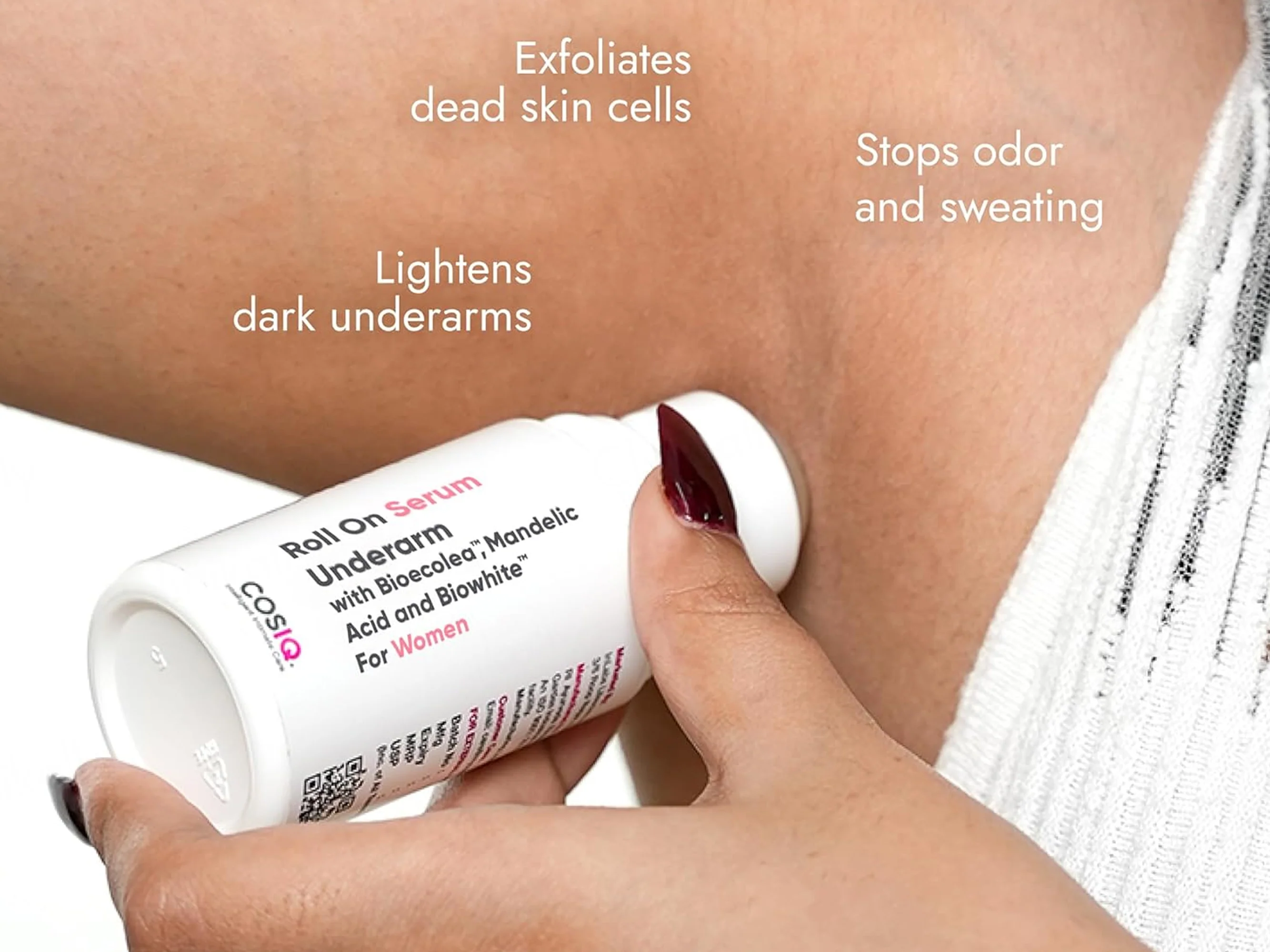 CosiQ Underarm Roll-On Serum For Women - Image 3