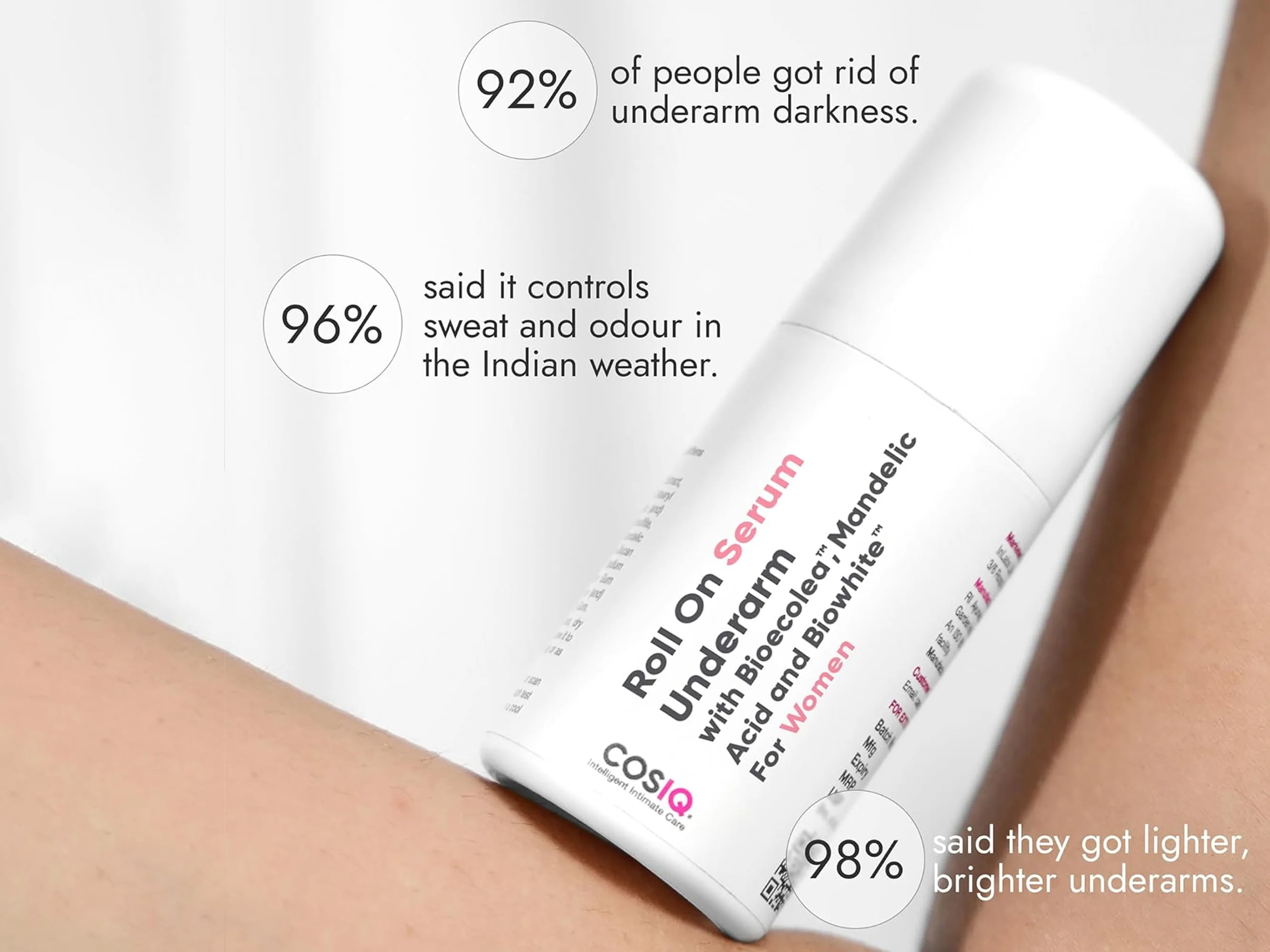 CosiQ Underarm Roll-On Serum For Women - Image 4