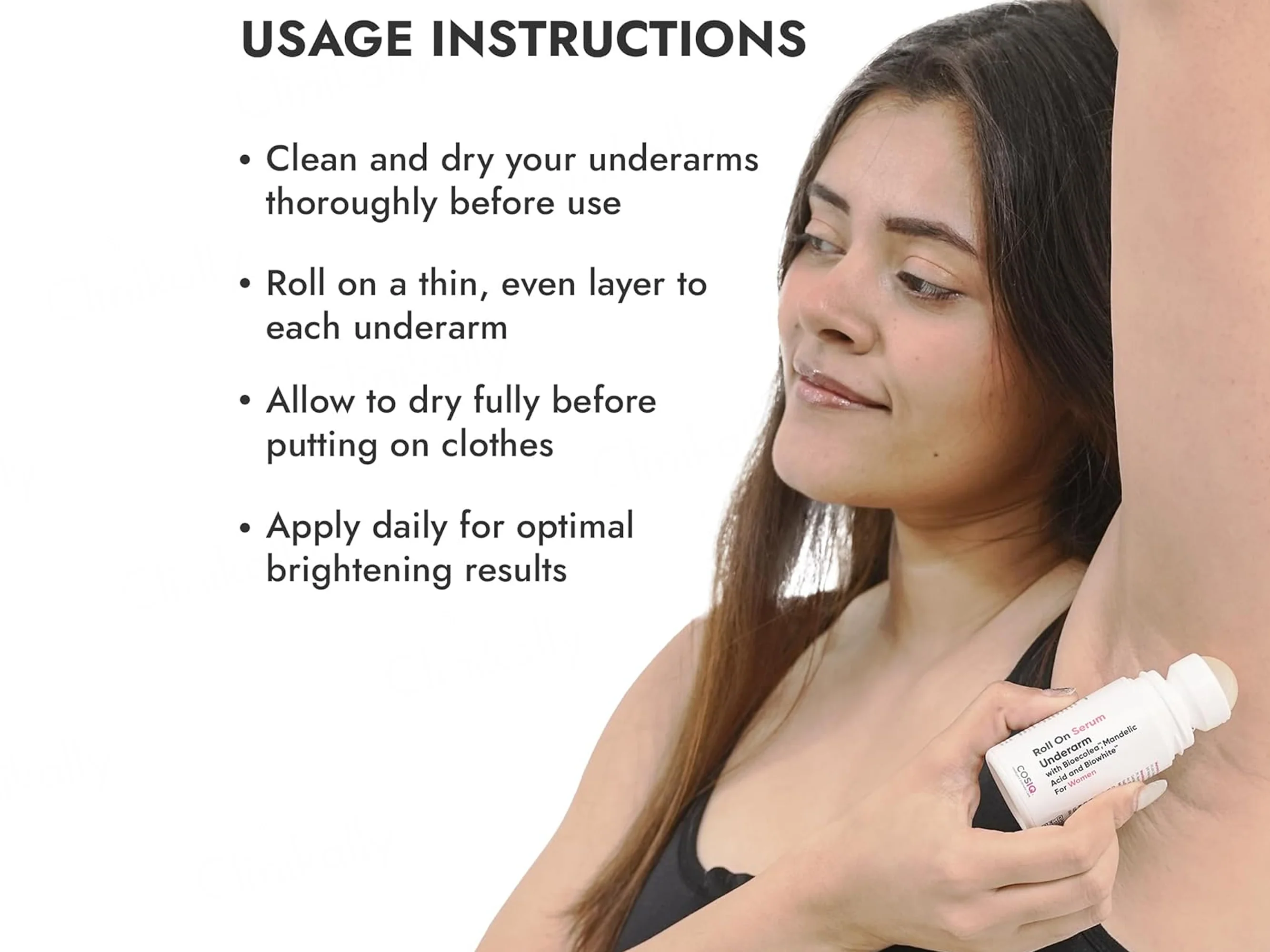 CosiQ Underarm Roll-On Serum For Women - Image 6