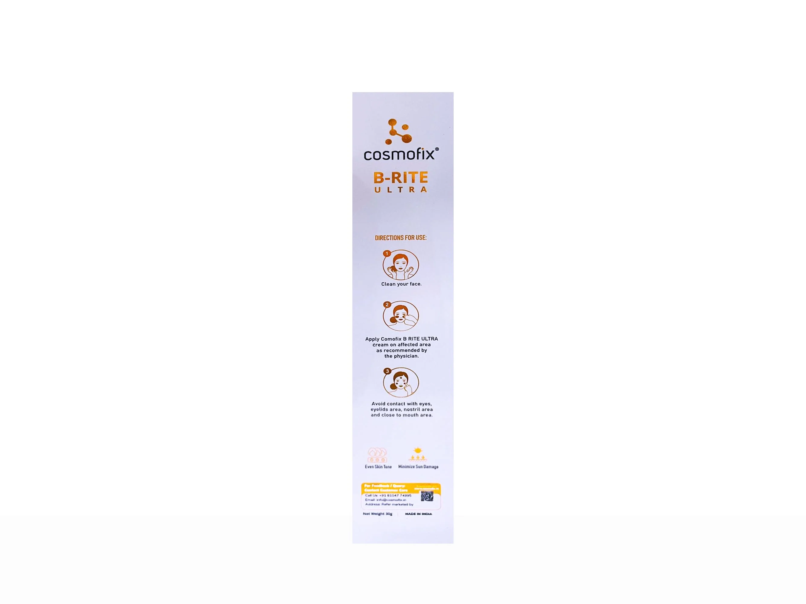 Cosmofix B-Rite Ultra Skin Brightening Cream - Image 2