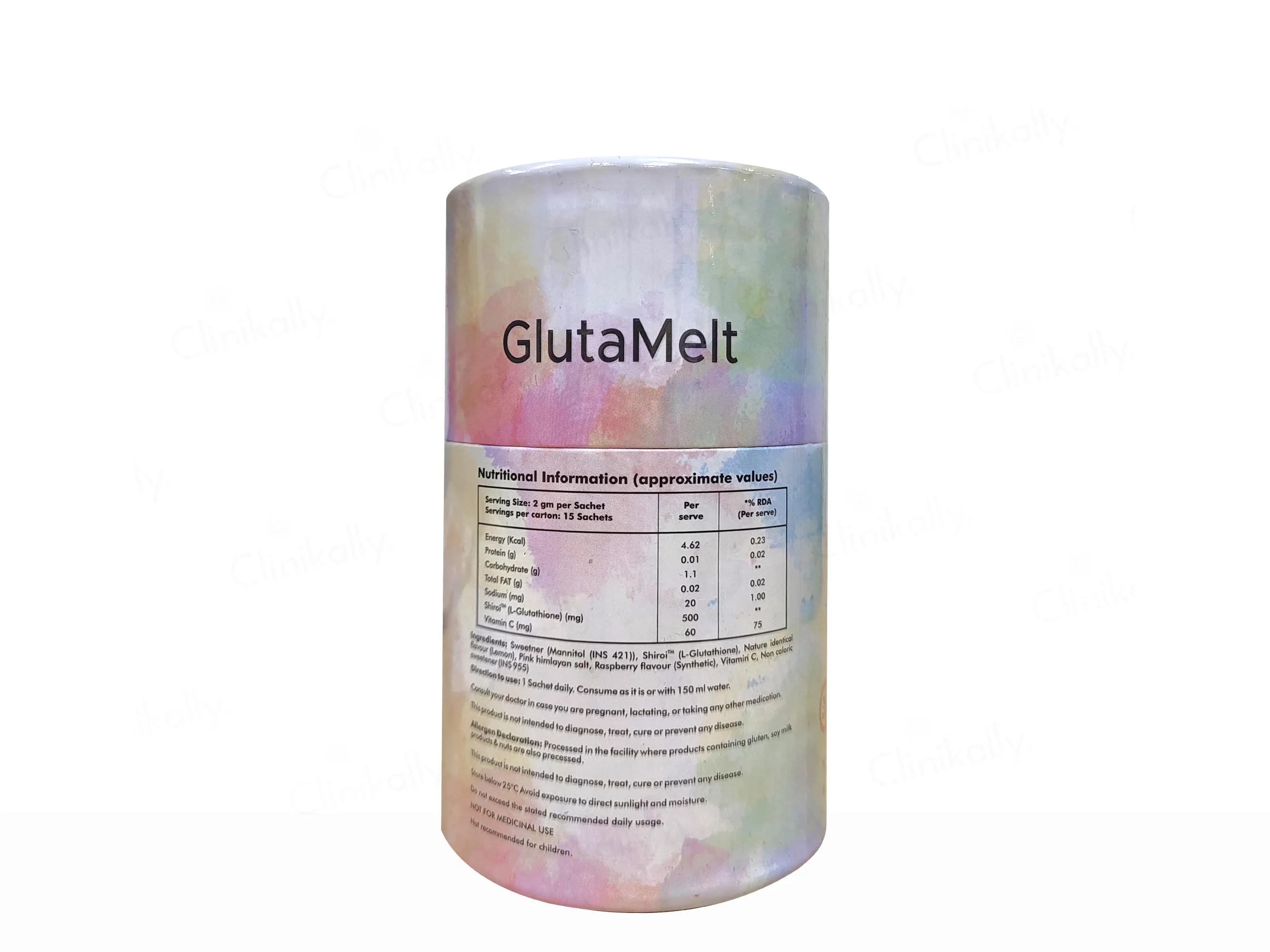 Cosmofix Glutamelt Powder - Lemon Flavour - Image 2