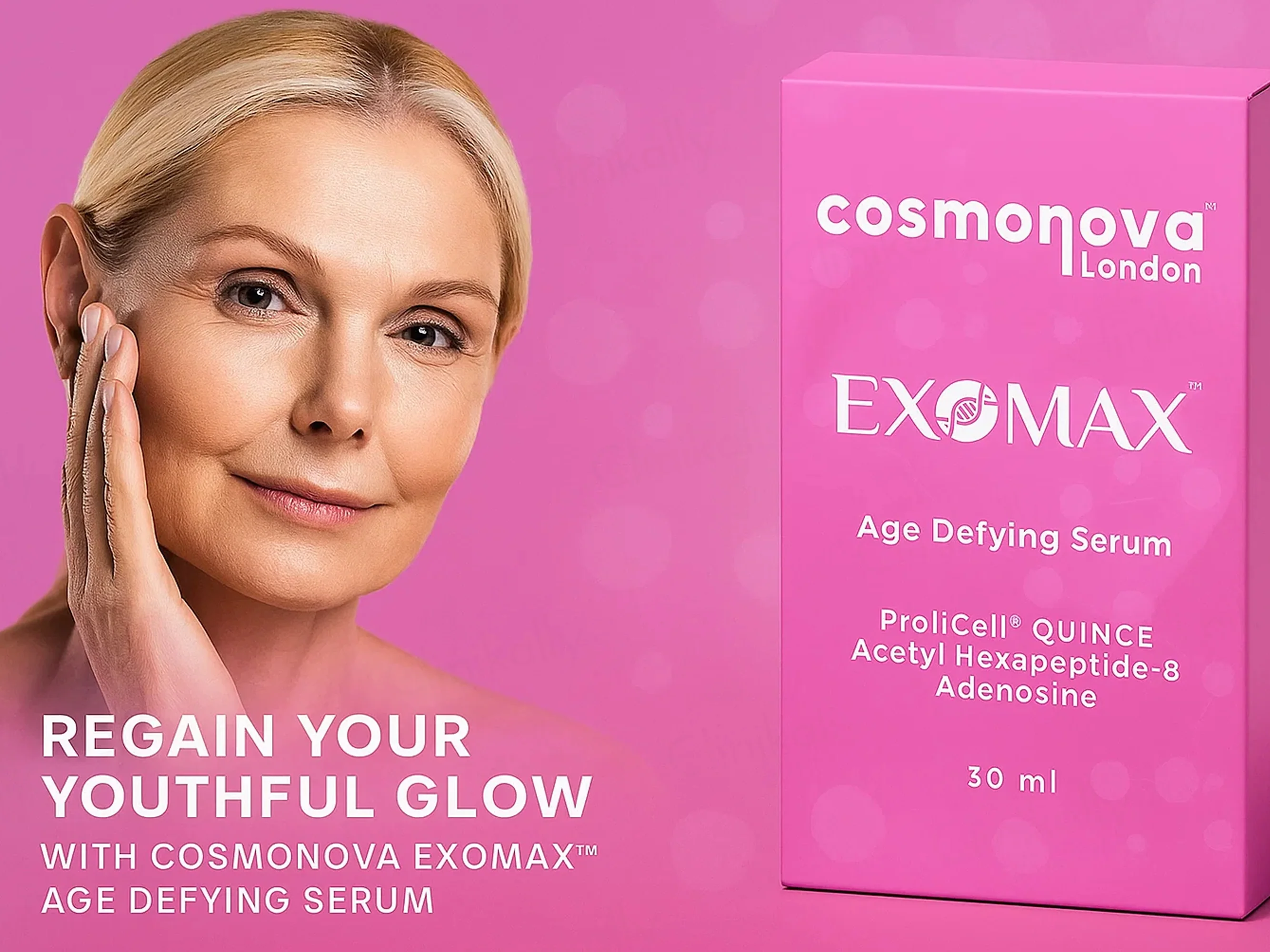 Cosmonova Exomax Age Defying Face Serum - Image 3