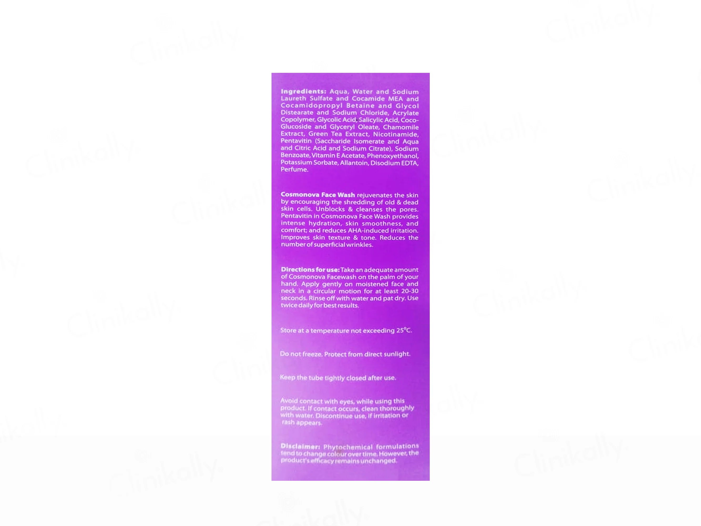Cosmonova Gentle Exfoliation & Moisturizing Face Wash - Image 2