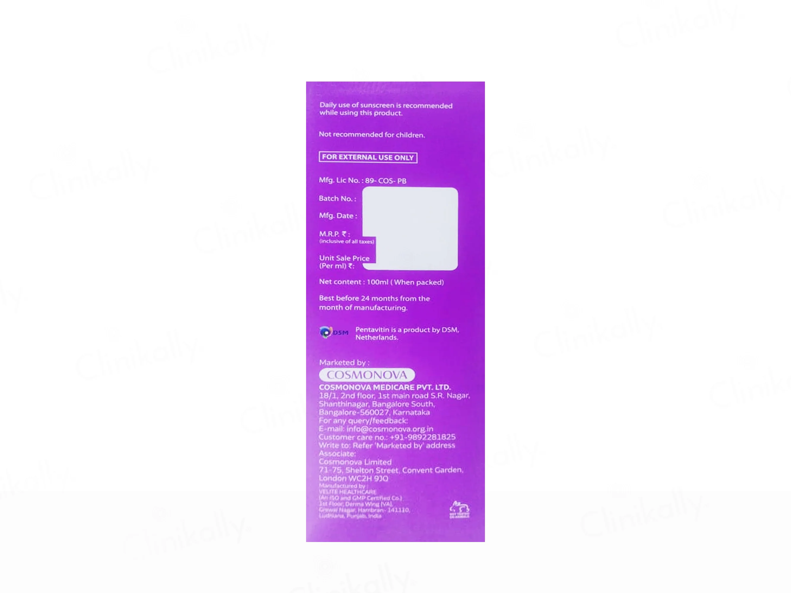 Cosmonova Gentle Exfoliation & Moisturizing Face Wash - Image 3