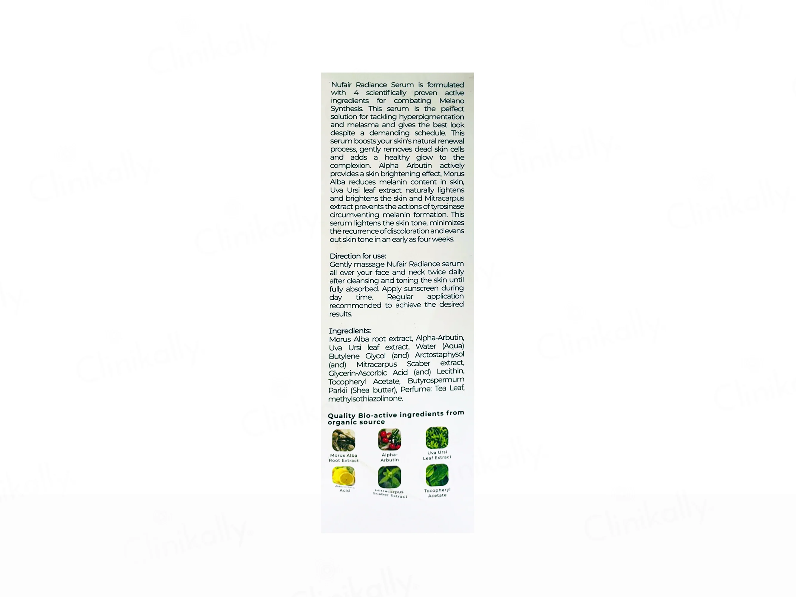 Cosmonova Nufair Radiance Serum - Image 3