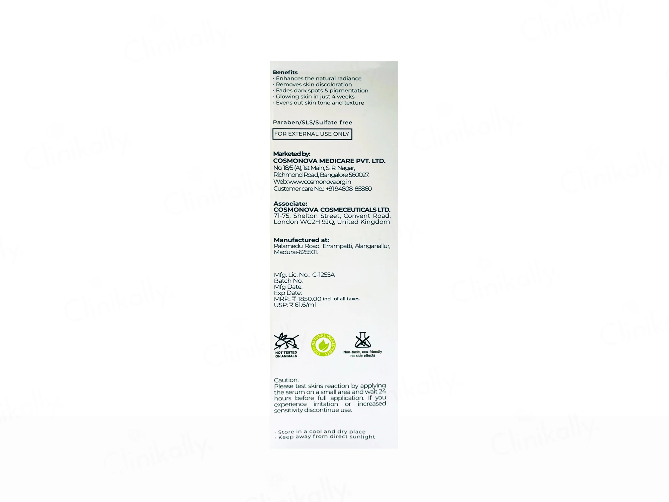 Cosmonova Nufair Radiance Serum - Image 4