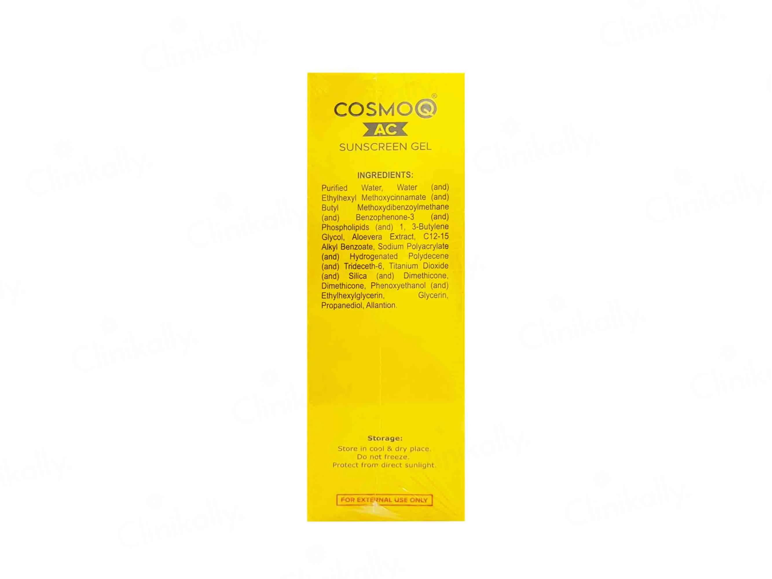 CosmoQ AC Sunscreen Gel SPF 30 PA+++ - Image 2