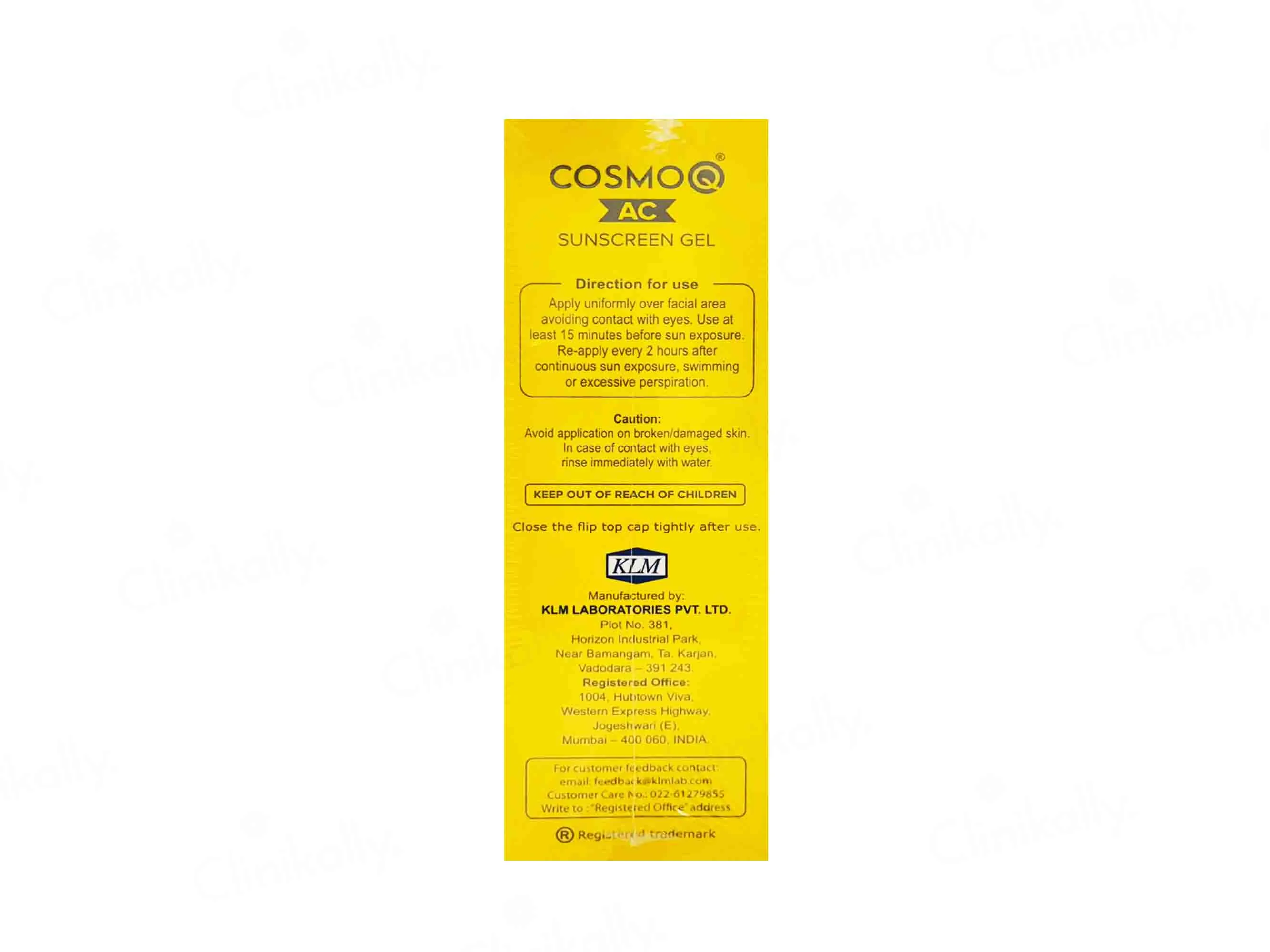CosmoQ AC Sunscreen Gel SPF 30 PA+++ - Image 3