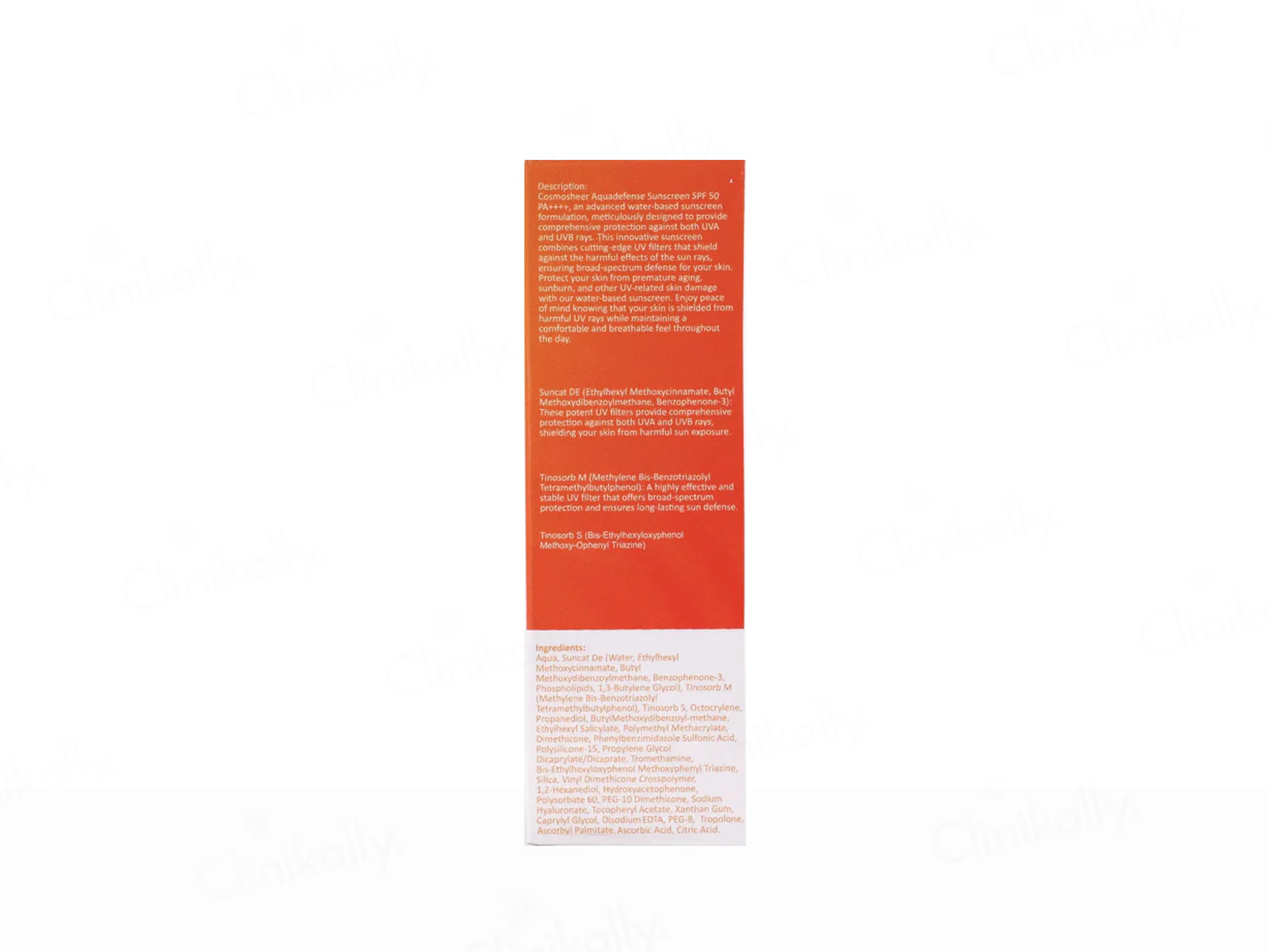 Cosmosheer Aquadefense Fusion Water Sunscreen SPF 50 PA++++ - Image 4