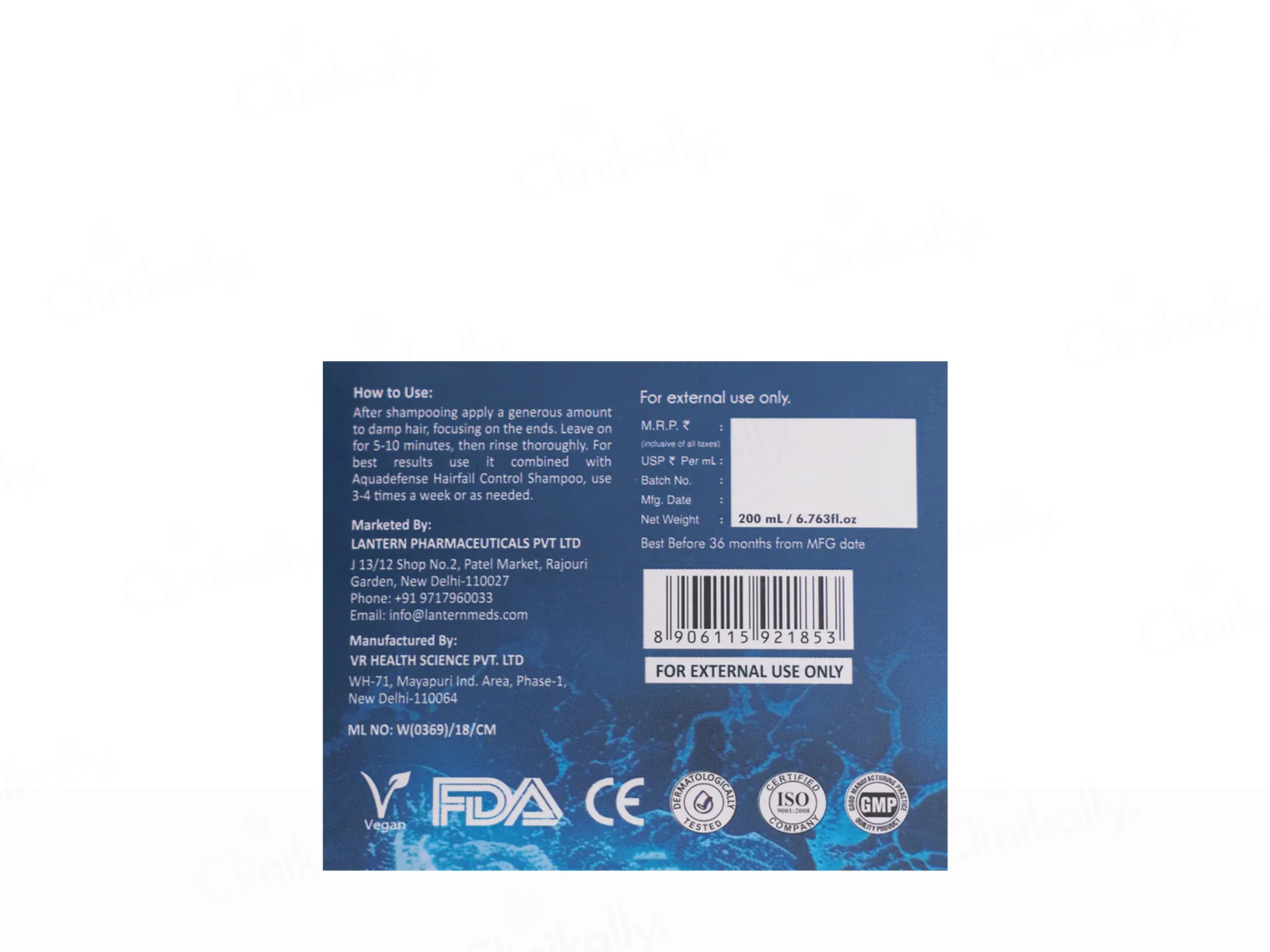 Cosmosheer Aquadefense Hair Conditioner - Image 4