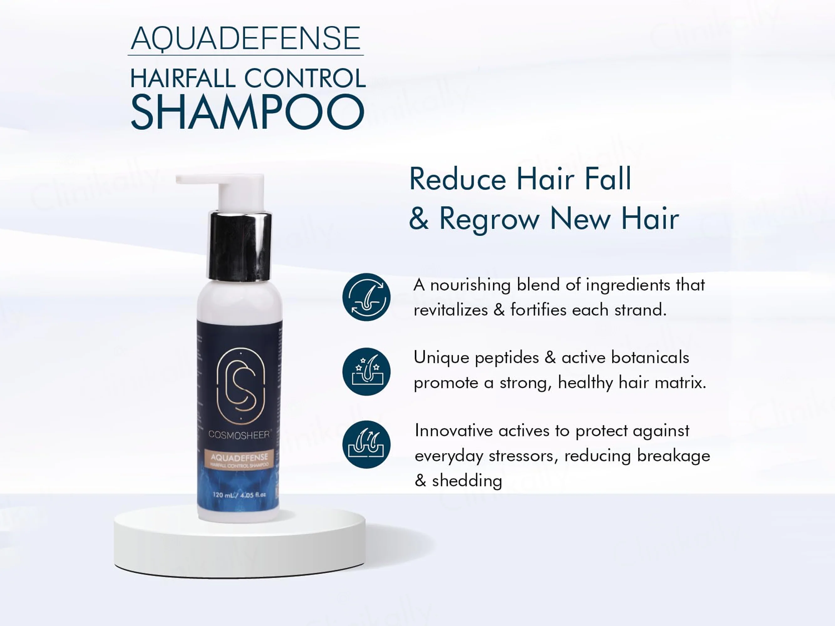 Cosmosheer Aquadefense Hairfall Control Shampoo - Image 6