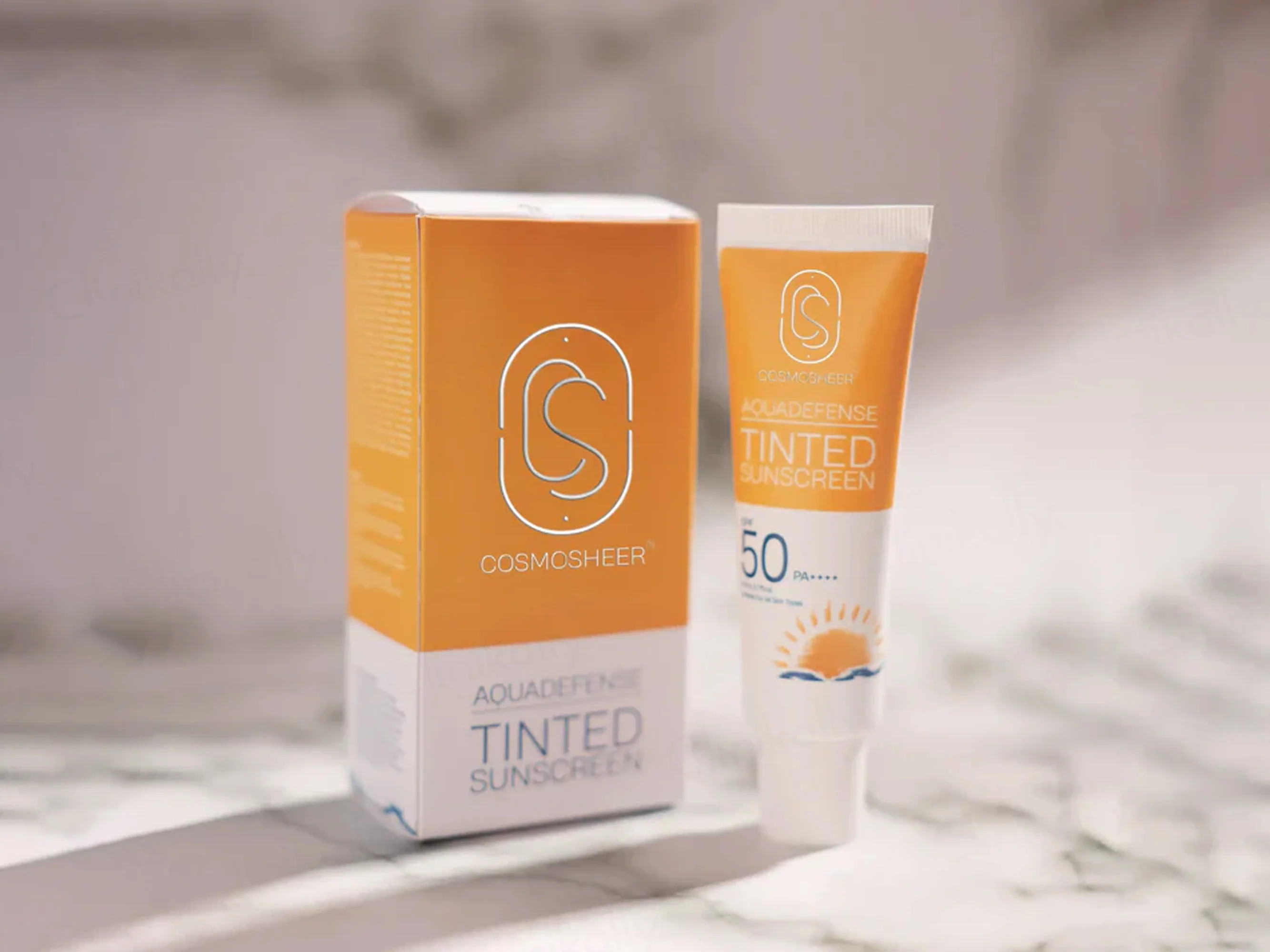 Cosmosheer Aquadefense Tinted Sunscreen - Image 3
