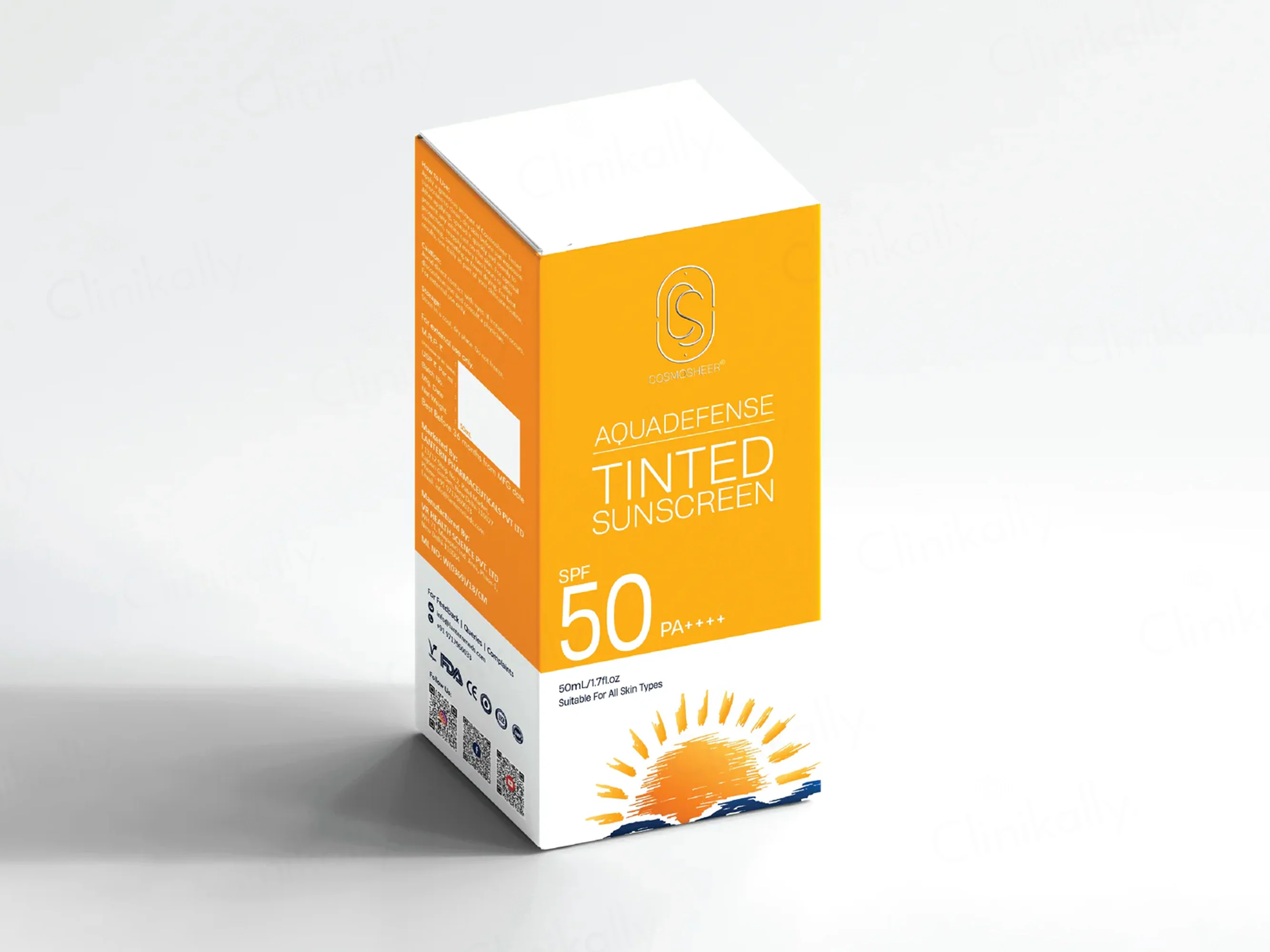 Cosmosheer Aquadefense Tinted Sunscreen - Image 5