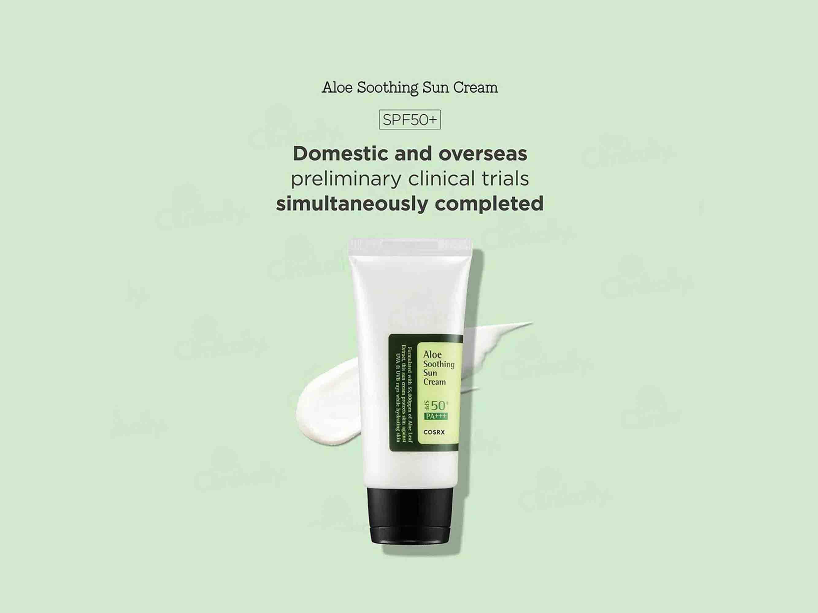 COSRX Aloe Soothing Sun Cream SPF 50+ PA+++ - Image 2