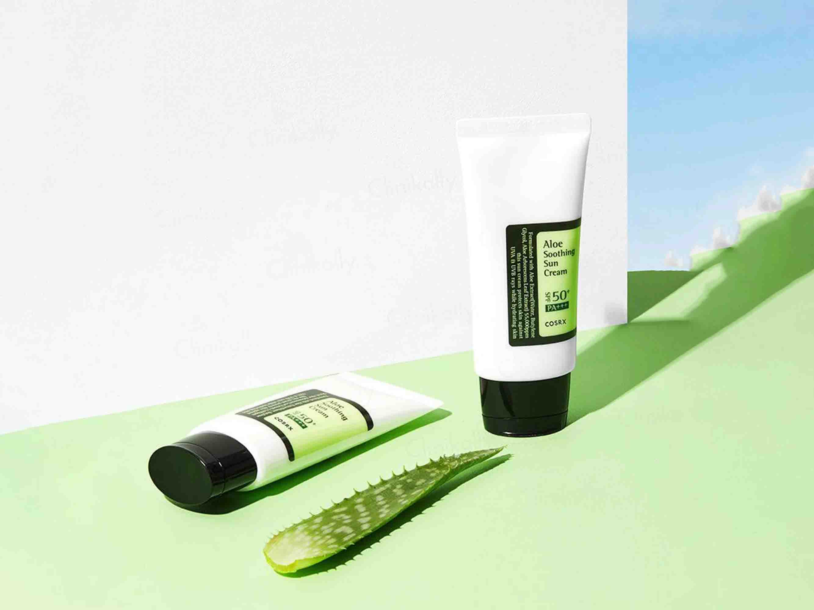 COSRX Aloe Soothing Sun Cream SPF 50+ PA+++ - Image 5