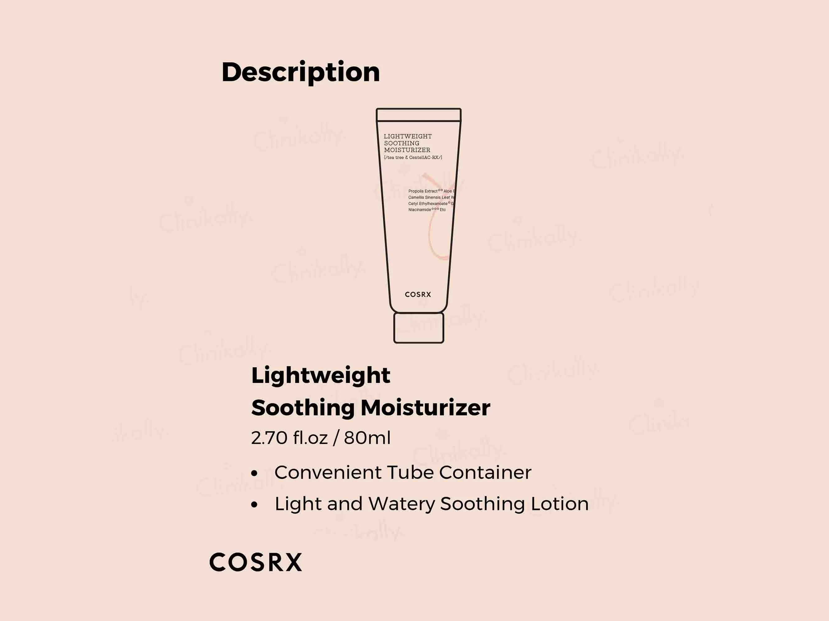 COSRX Lightweight Soothing Moisturizer - Image 2