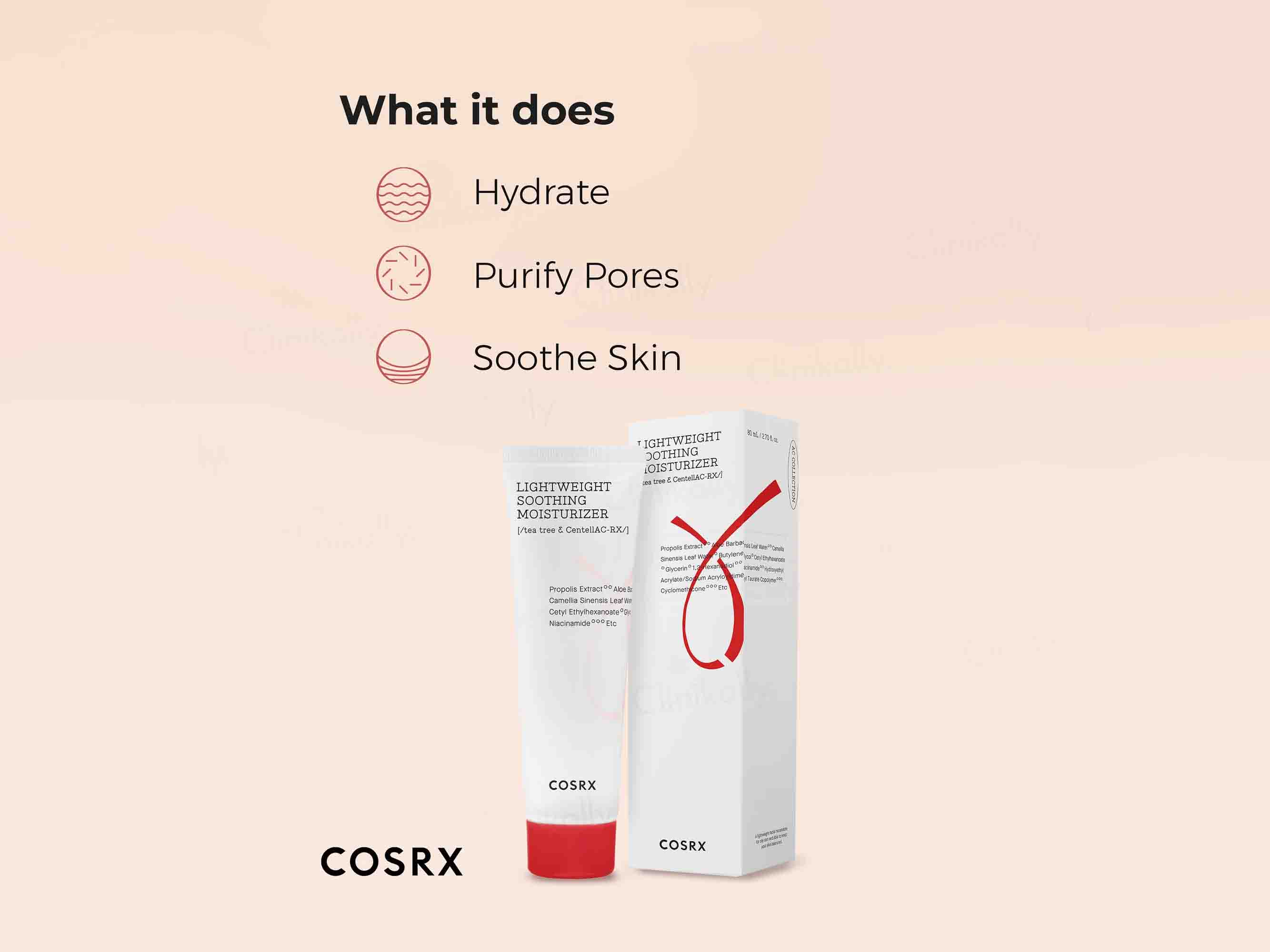 COSRX Lightweight Soothing Moisturizer - Image 3