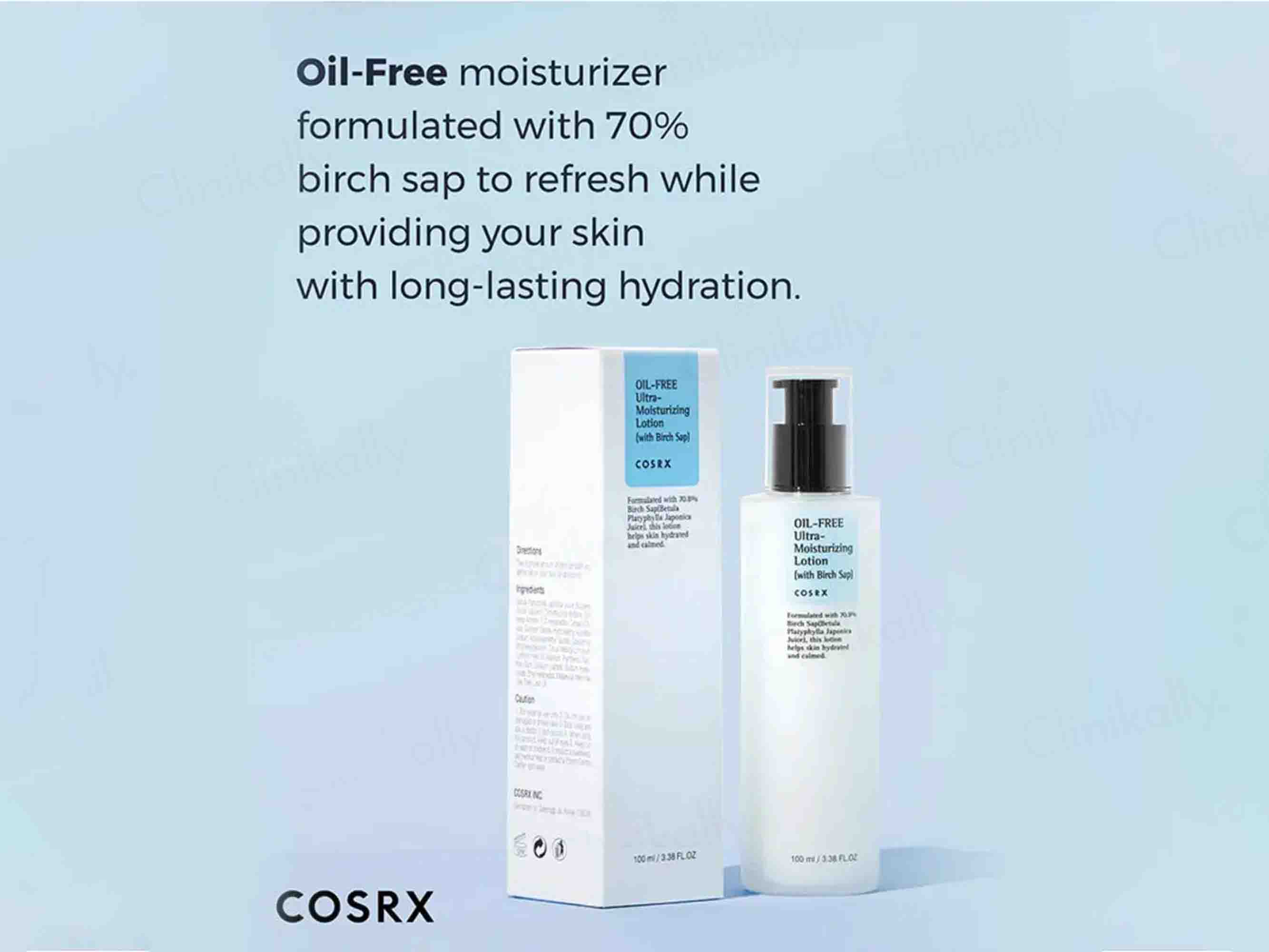 COSRX Oil-Free Ultra Moisturizing Lotion (with Birch Sap) - Image 4