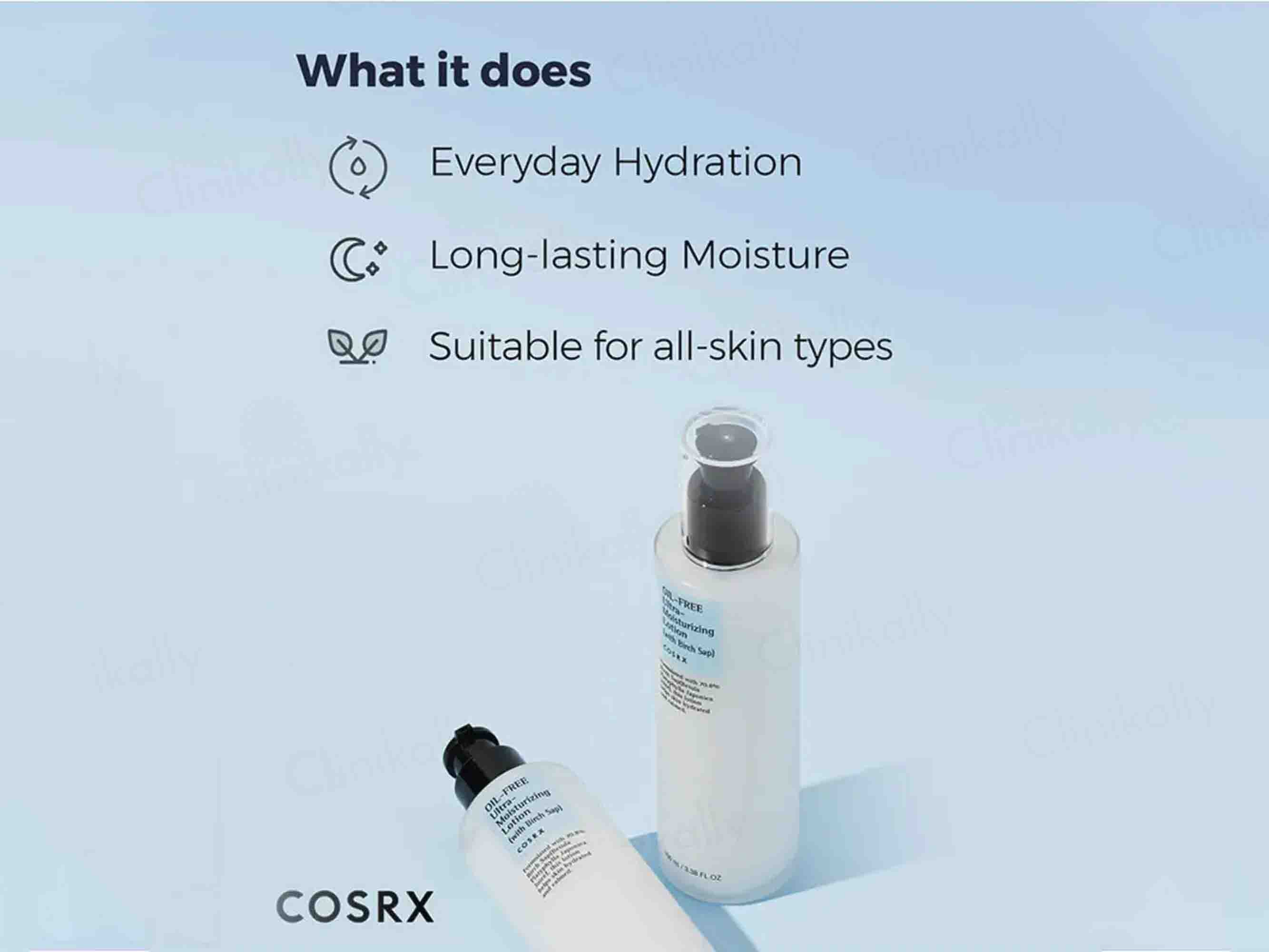 COSRX Oil-Free Ultra Moisturizing Lotion (with Birch Sap) - Image 5