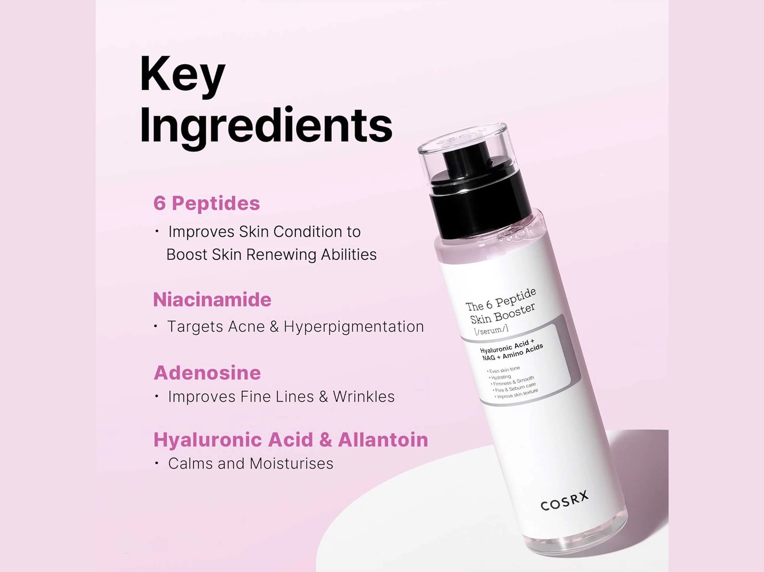 COSRX The 6 Peptide Skin Booster Serum - Image 5