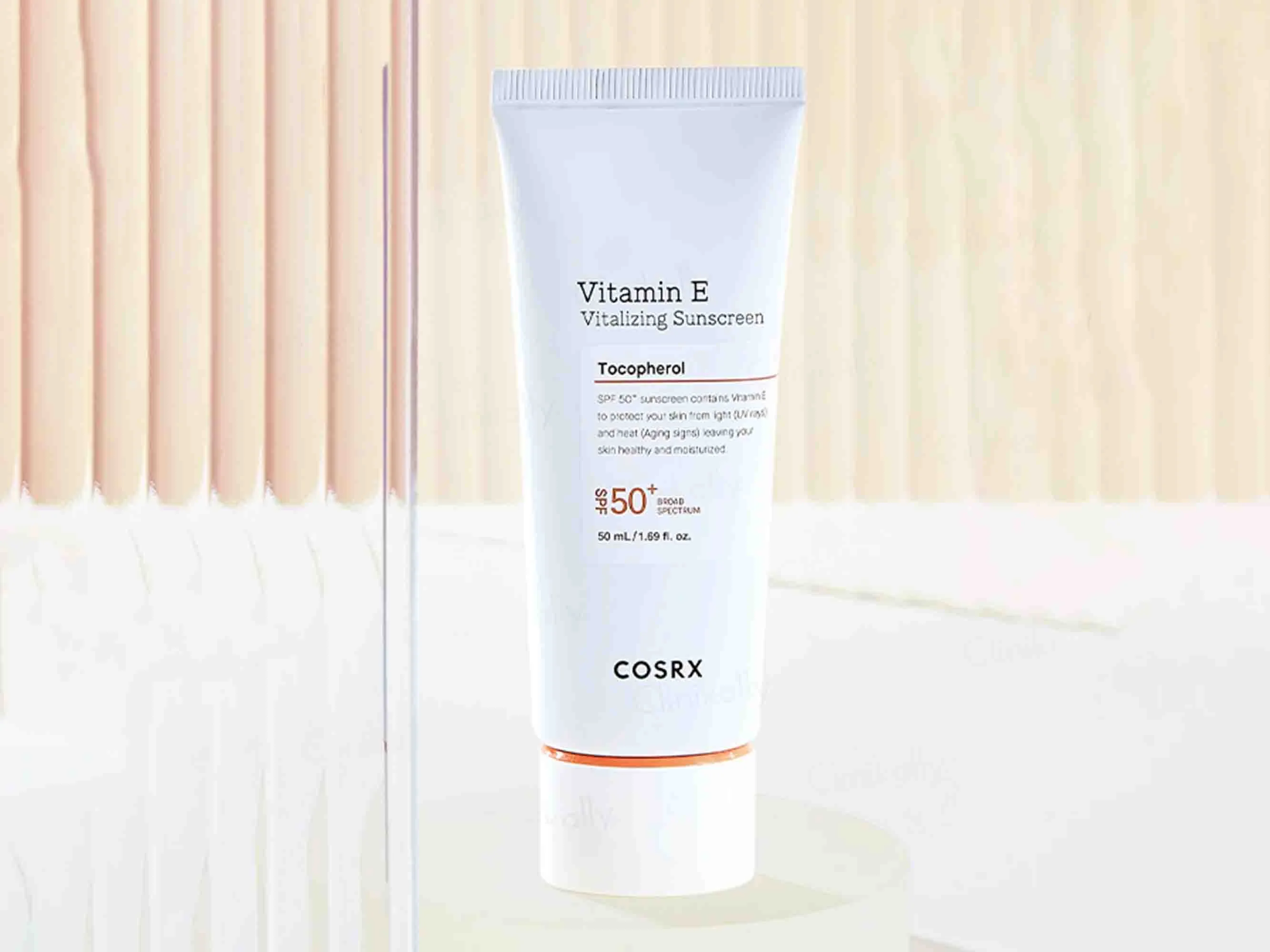 COSRX Vitamin E Vitalizing Sunscreen SPF 50+ - Image 2