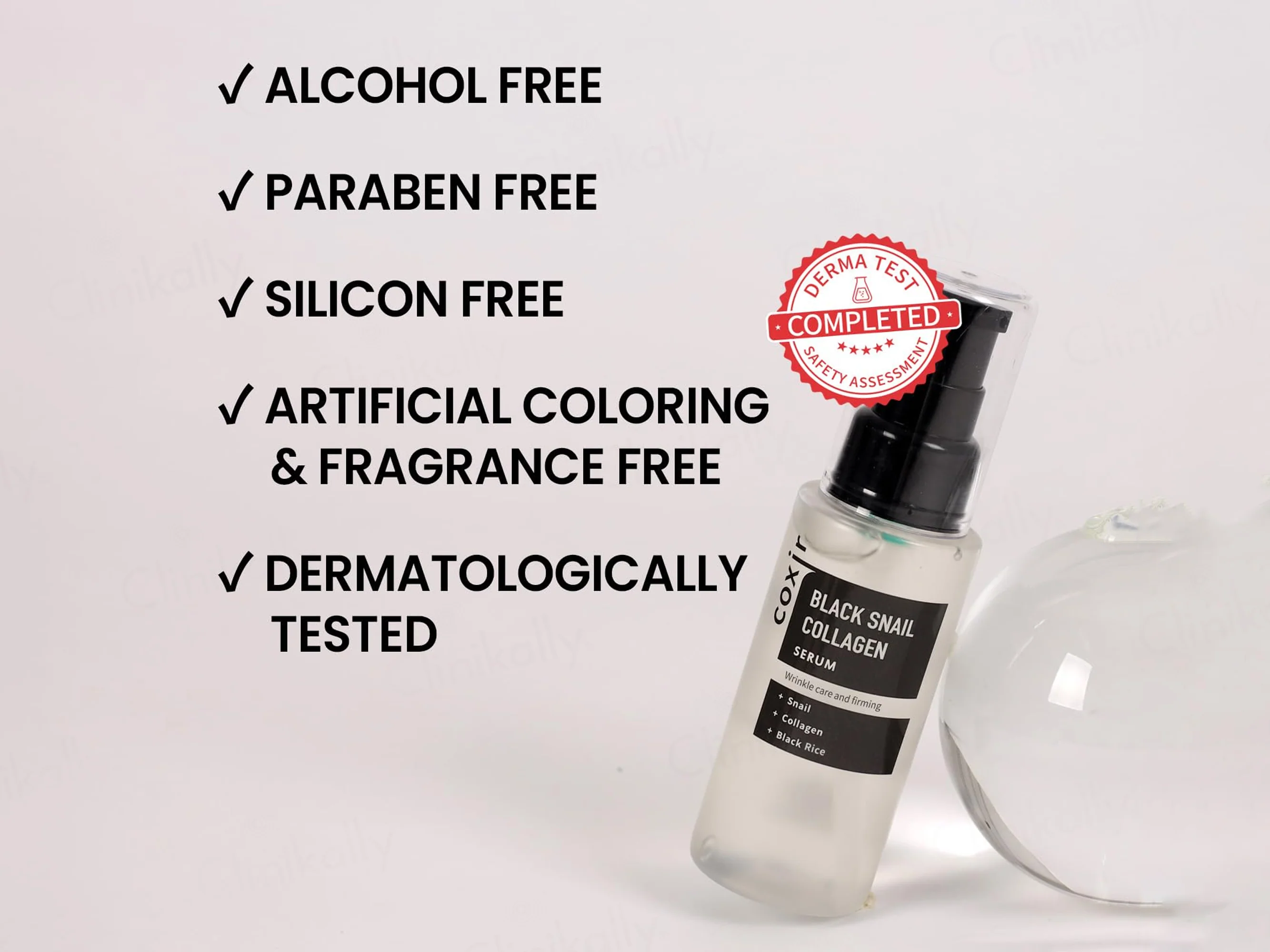 COXIR Black Snail Collagen Serum - Image 6