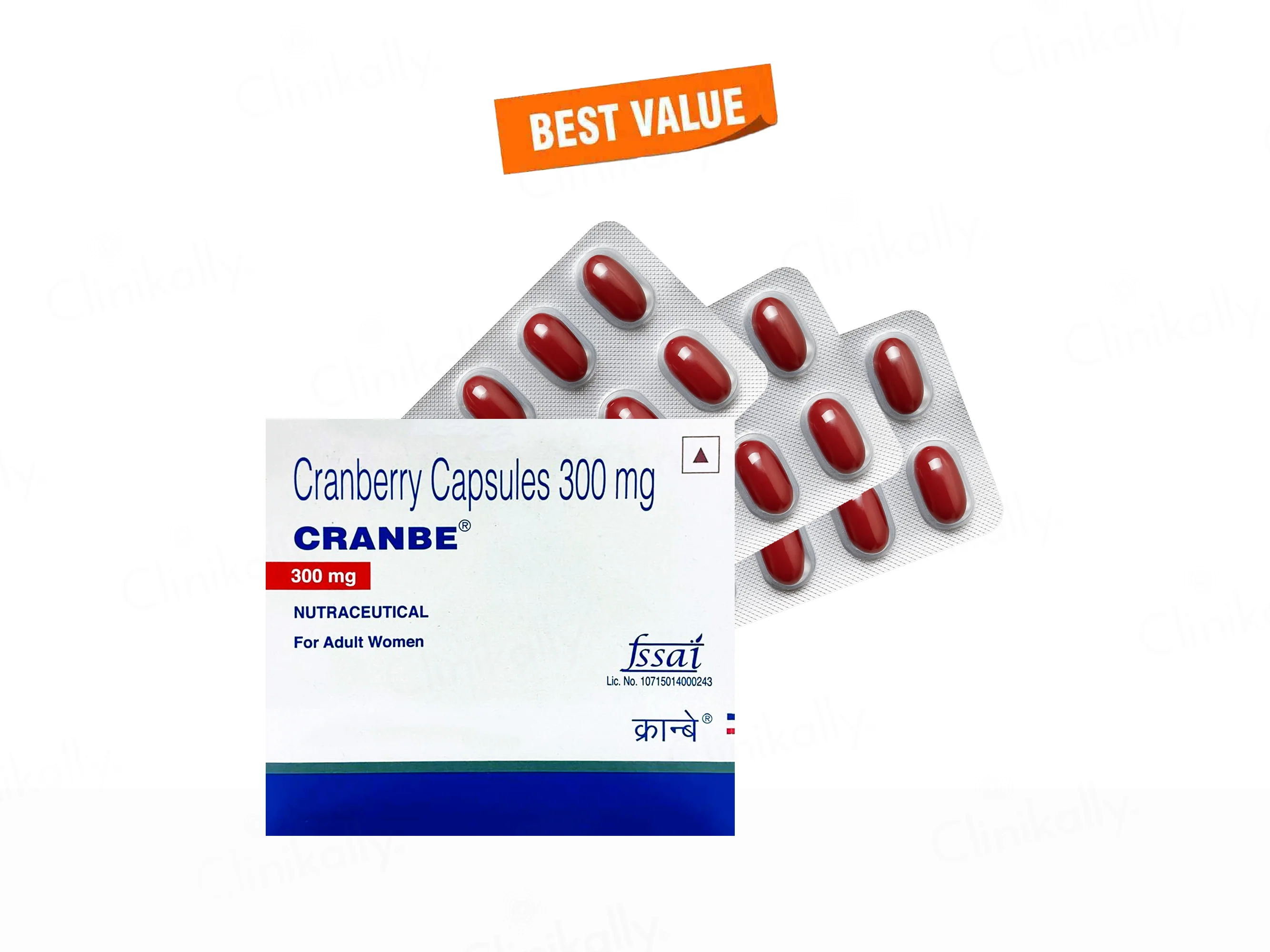 Cranbe 300 mg Nutraceutical Capsule for Adult Women - Image 4