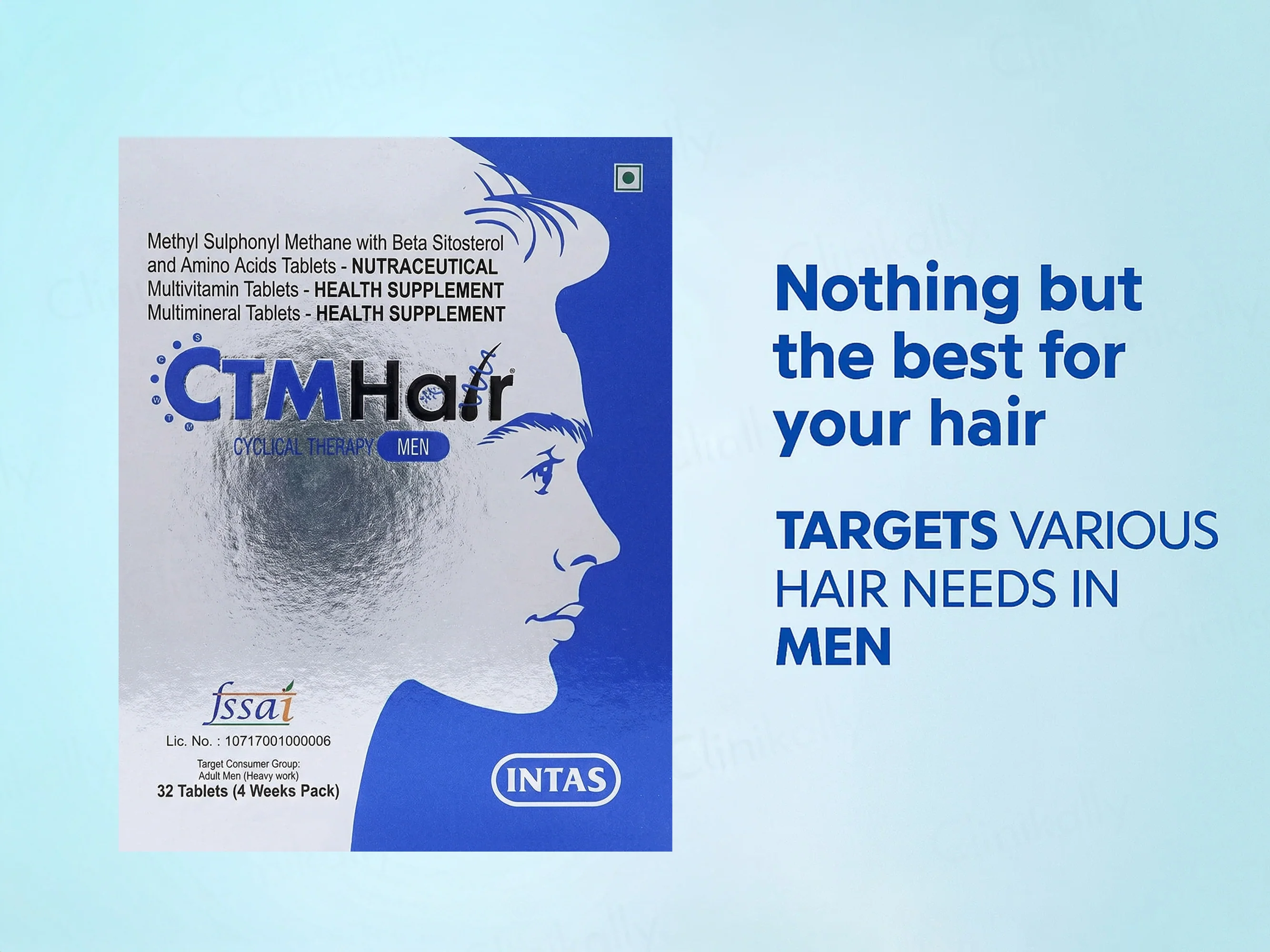 CTM Hair Cyclical Therapy Supplement Kit For Men - Image 2