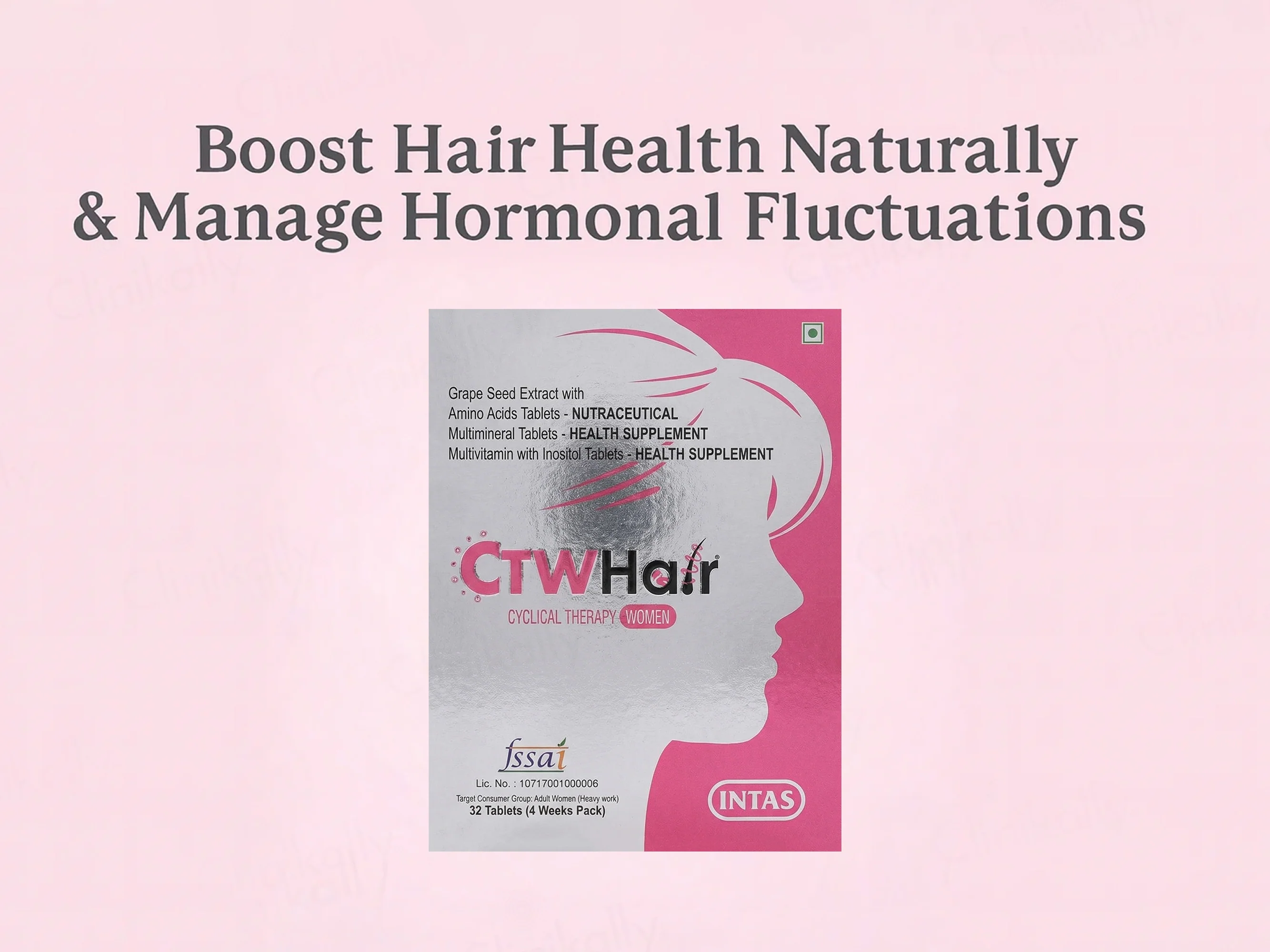 CTW Hair Cyclical Therapy Supplement Kit For Women - Image 2