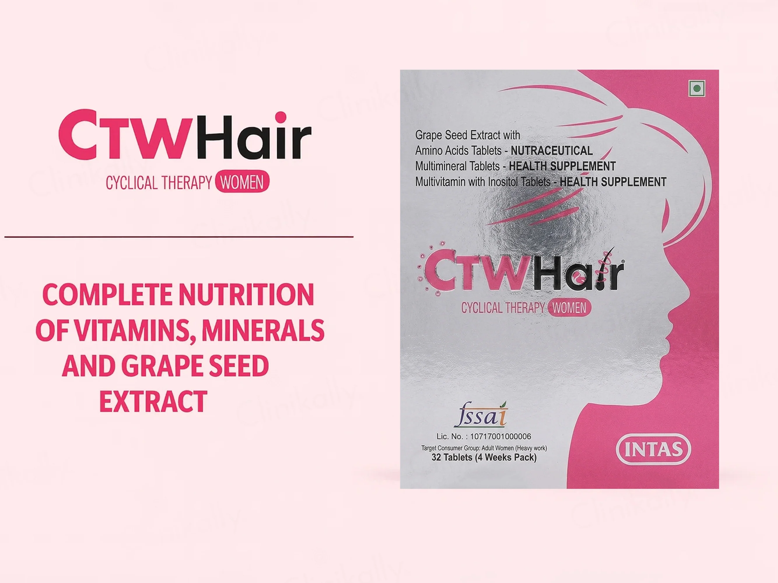 CTW Hair Cyclical Therapy Supplement Kit For Women - Image 3