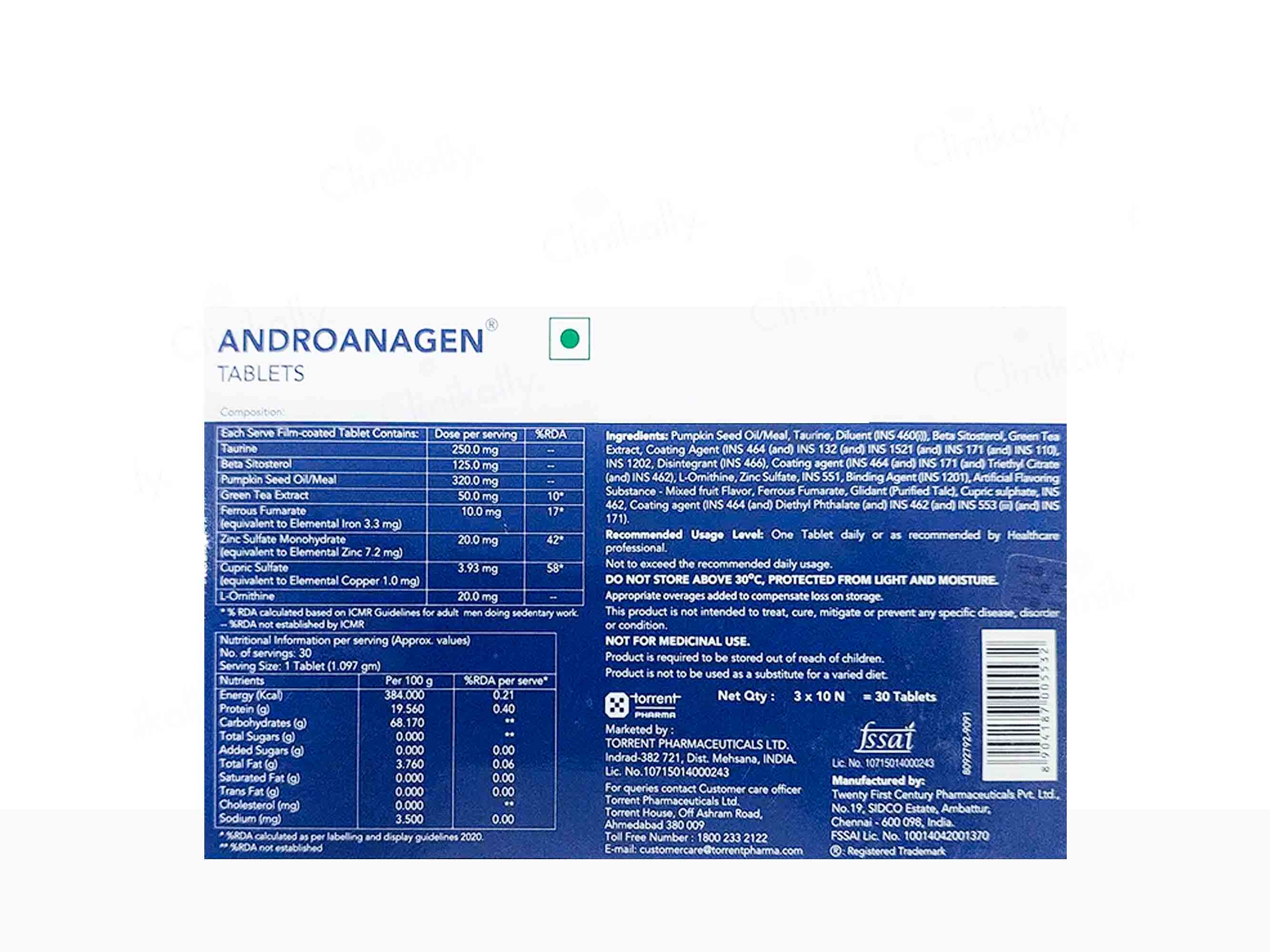 Androanagen Tablet - Image 3