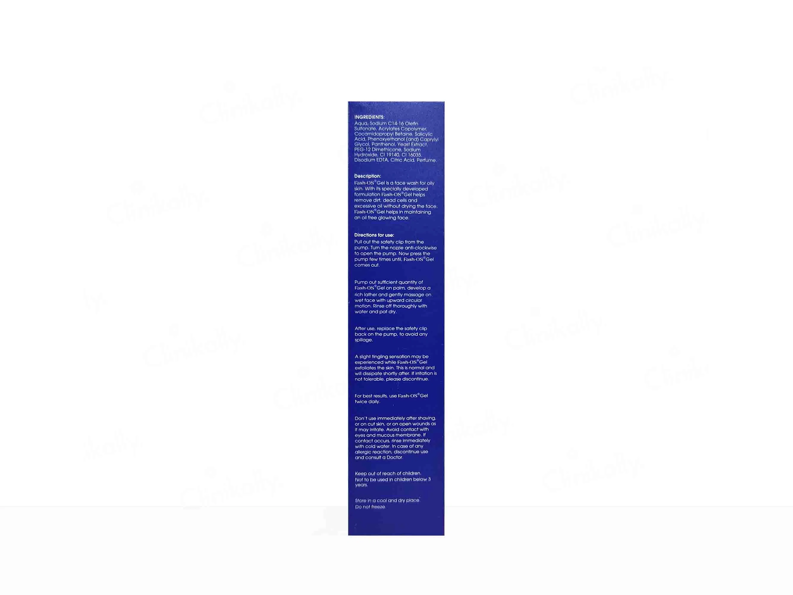 Fash-OS Gel Face Wash - Image 3