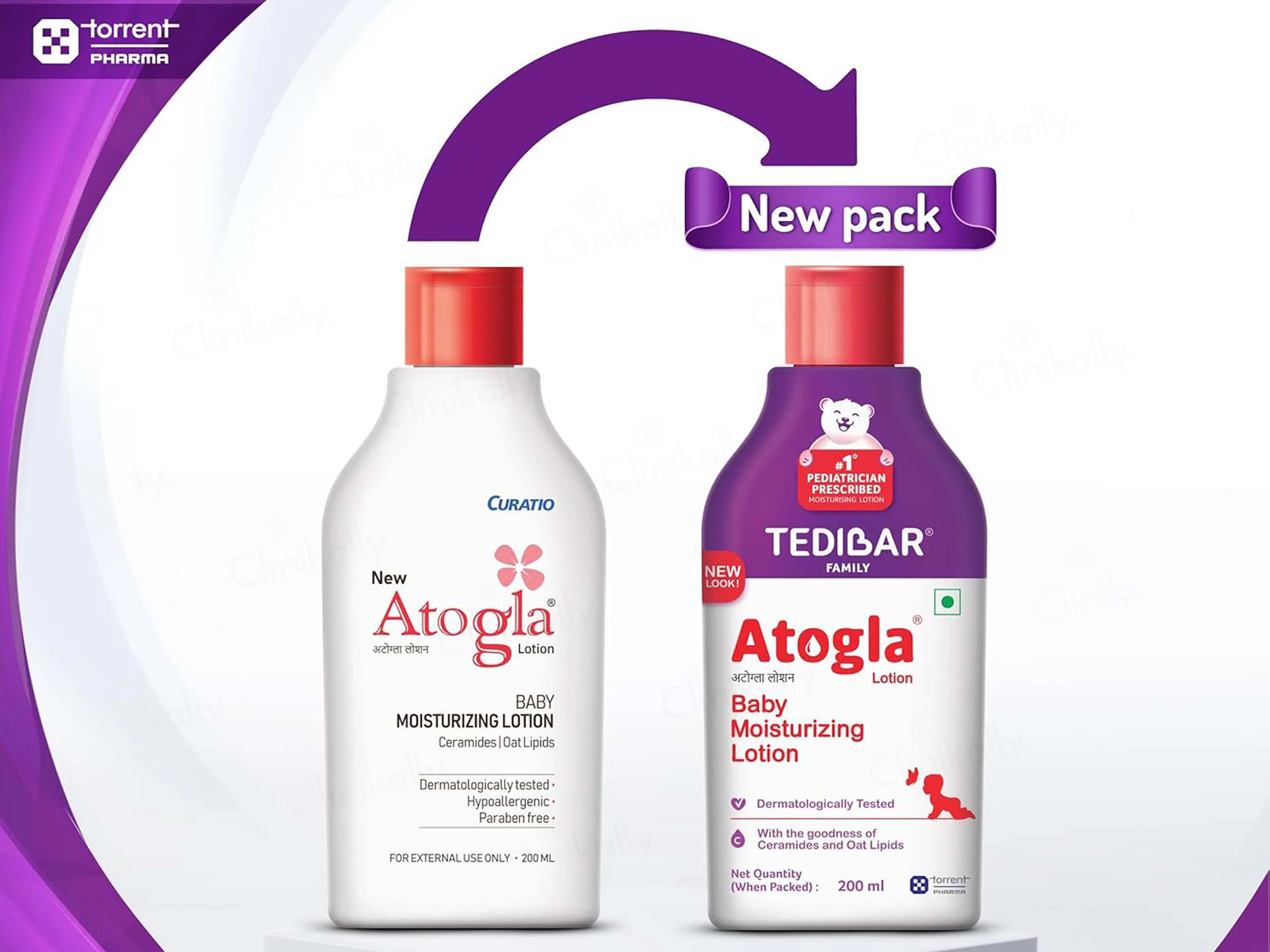 New Atogla Baby Moisturizing Lotion - Image 3
