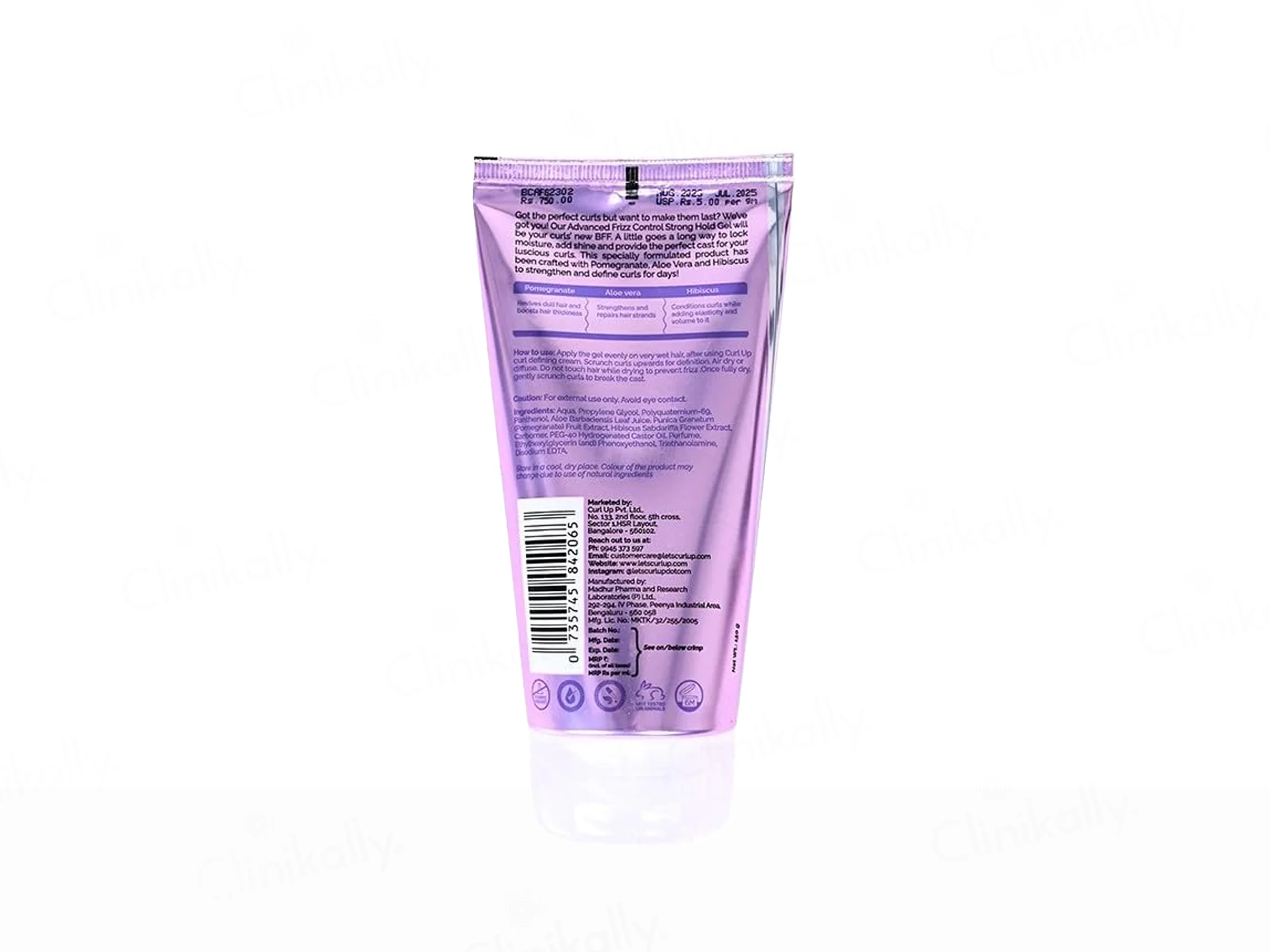 Curl Up Advanced Frizz Control Strong Hold Gel - Image 4