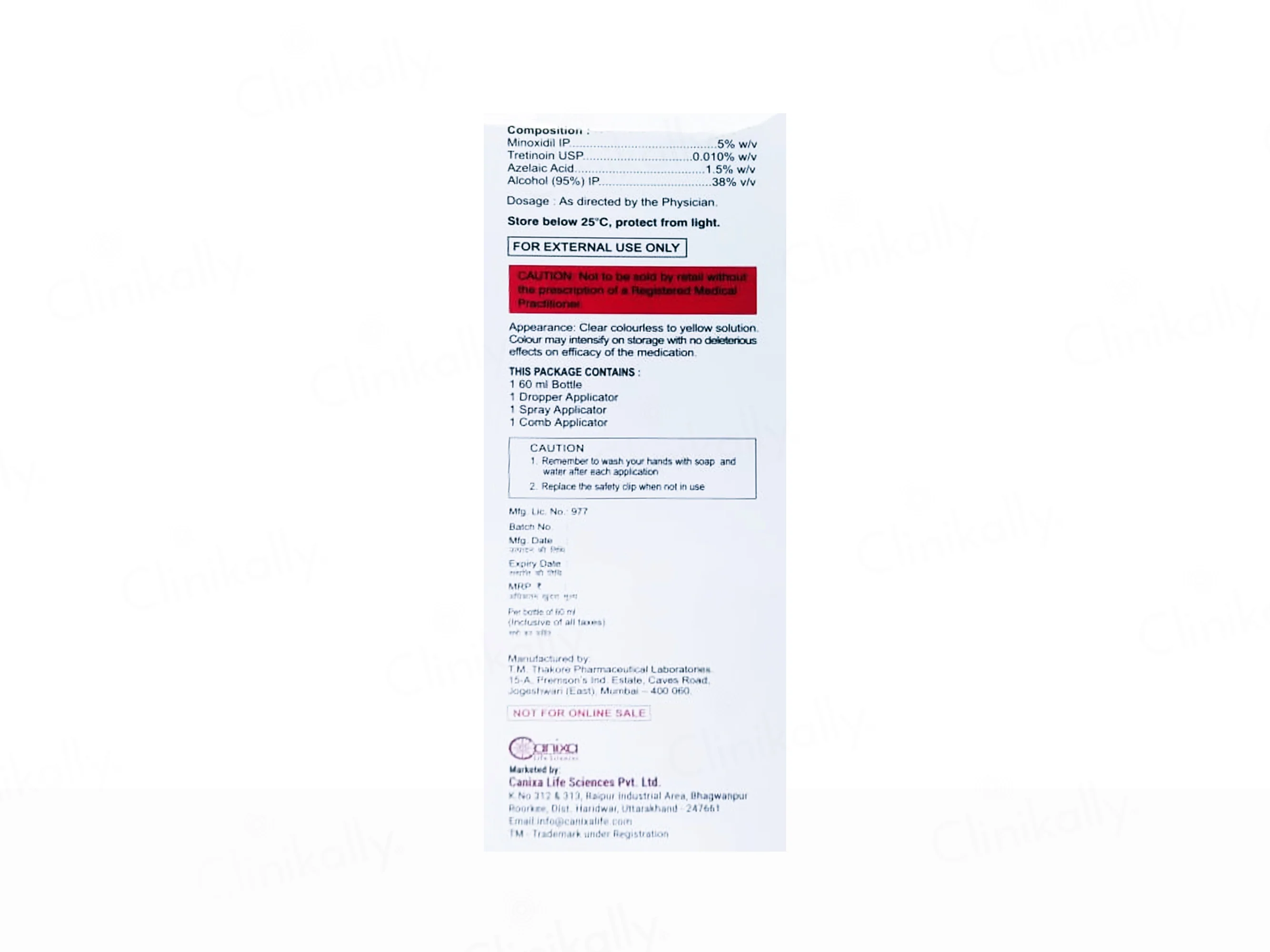 Curlzmin-AT 5% Topical Solution - Image 2