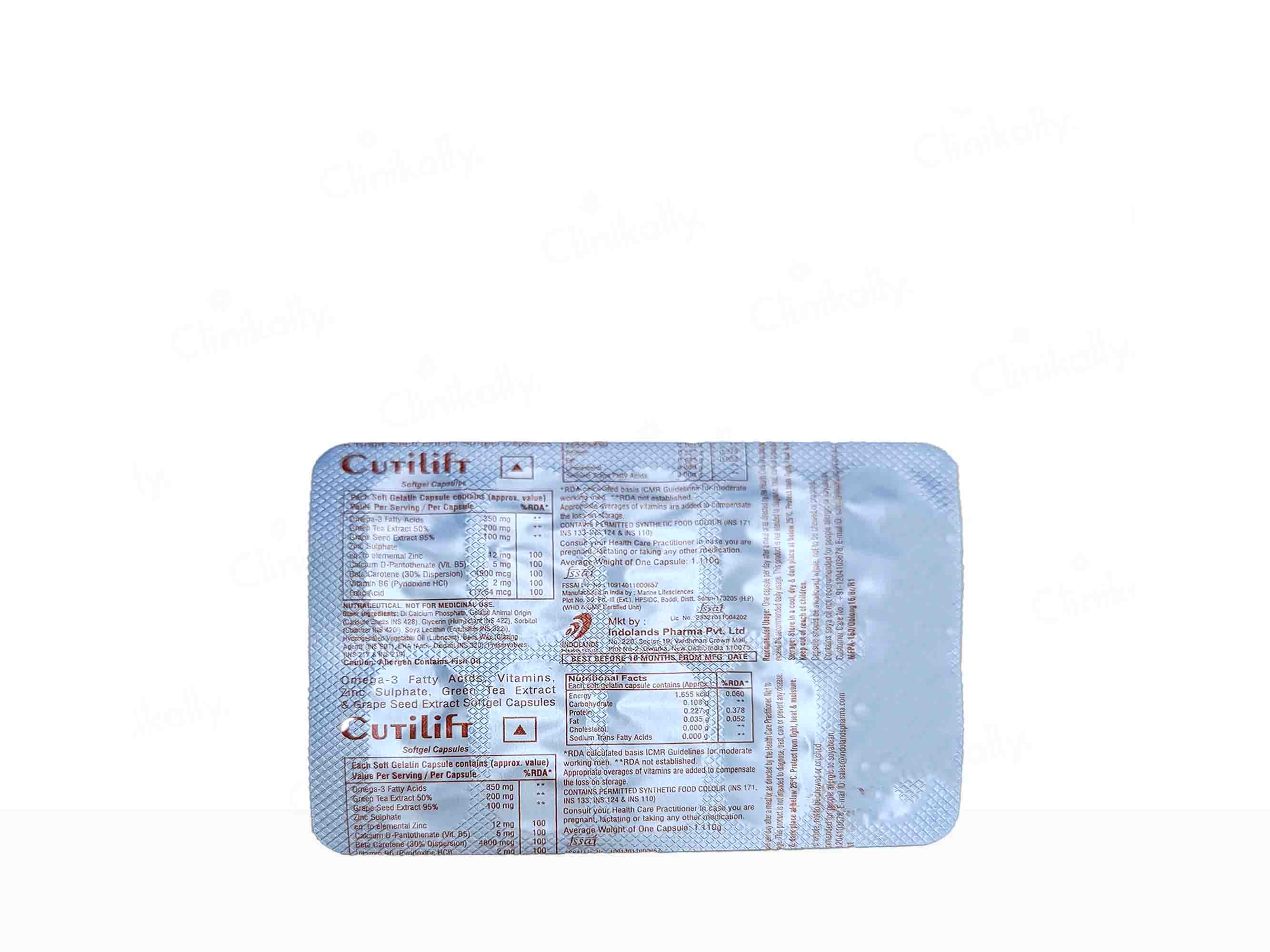 Cutilift Softgel Capsule - Image 3