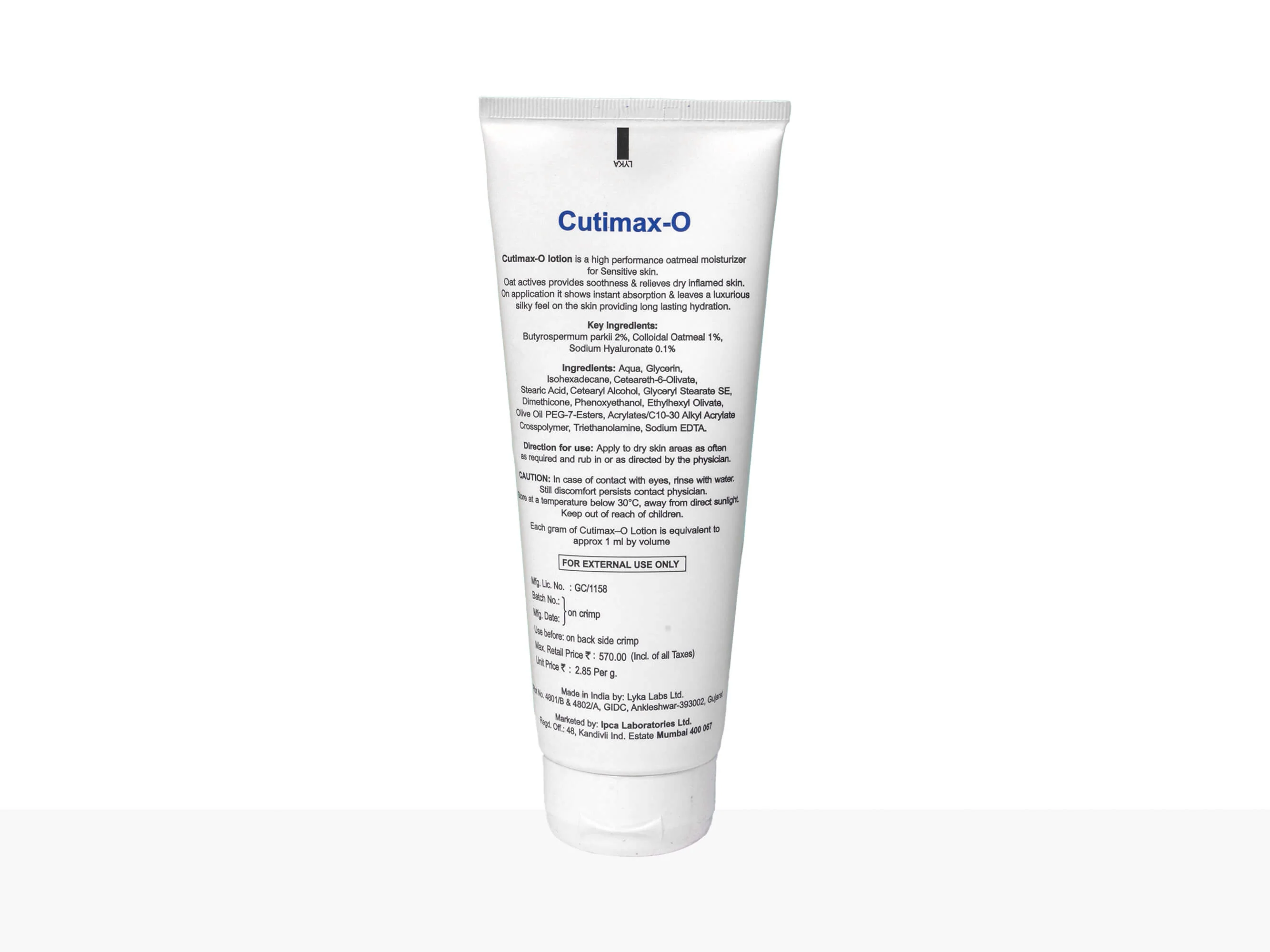 Cutimax-O Oat Moisturizing Lotion - Image 4