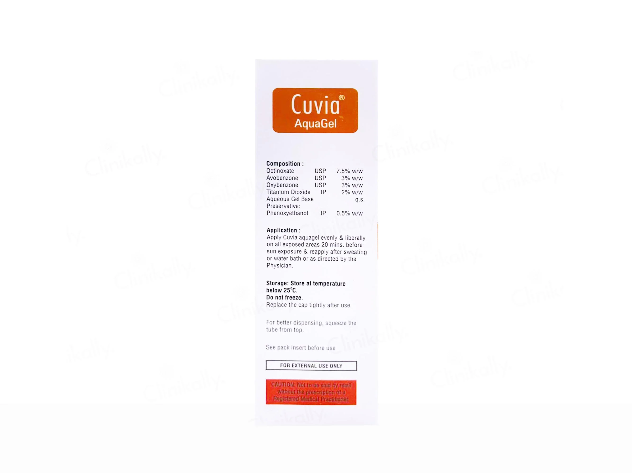 Cuvia Aquagel Sunscreen Gel SPF 30 - Image 4