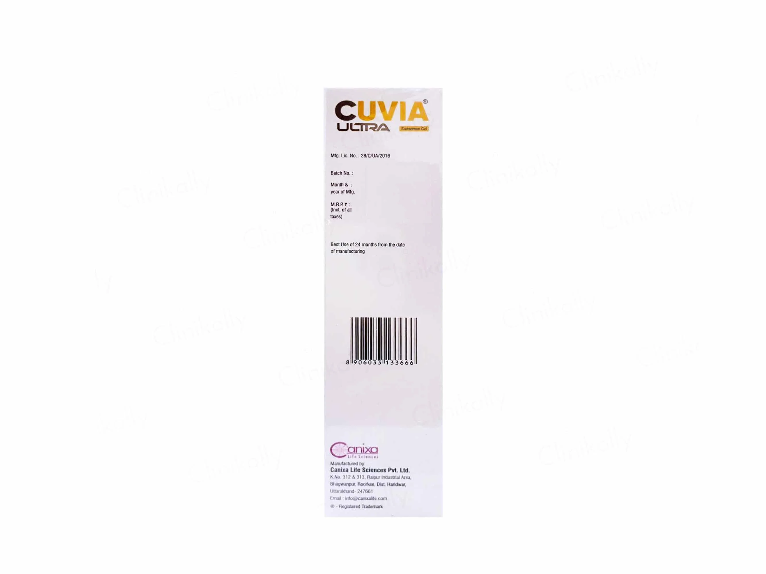 Cuvia Ultra Sunscreen Gel SPF 60 PA+++ - Image 3