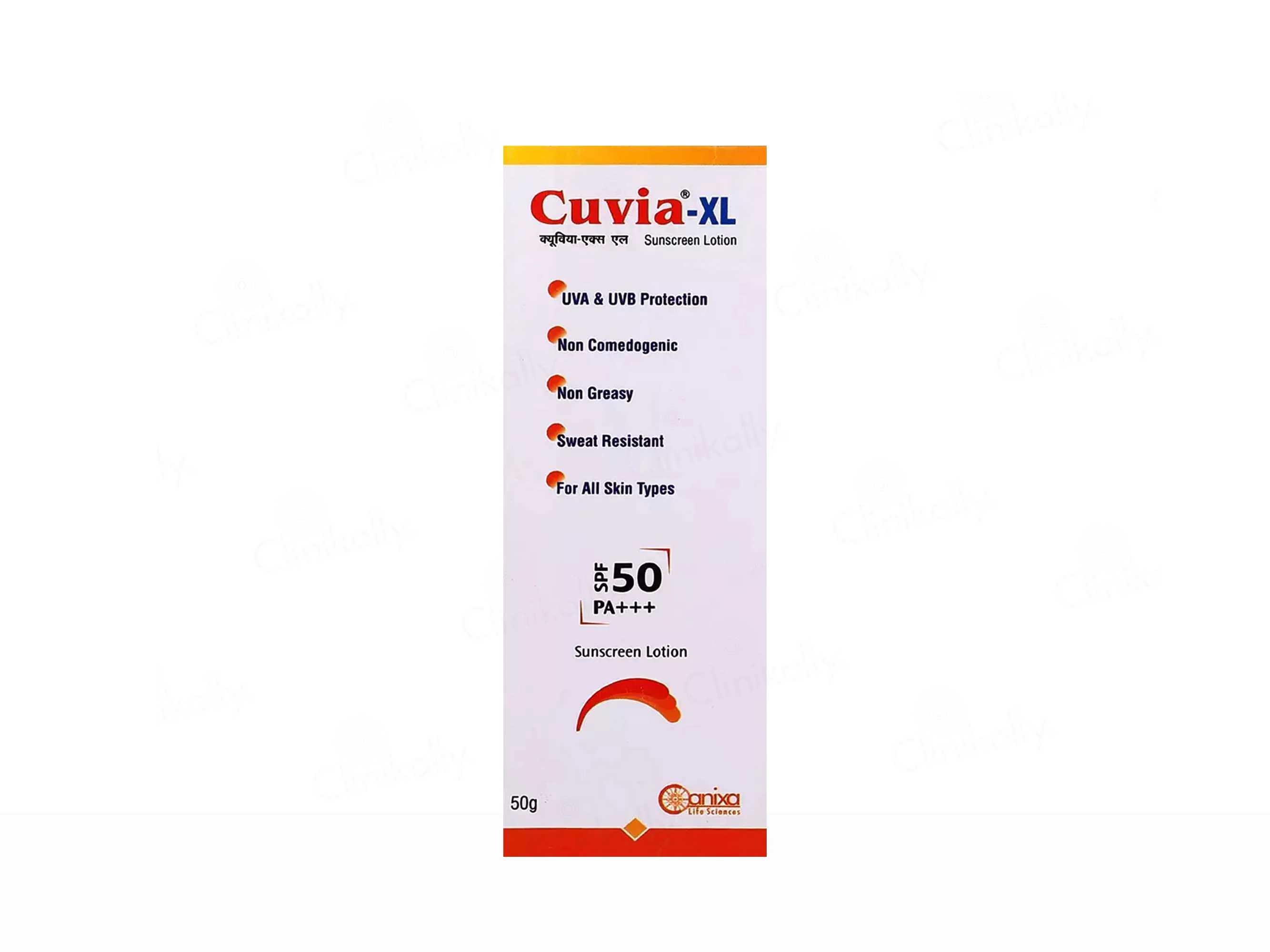 Cuvia-XL Sunscreen Lotion SPF 50 PA+++ - Image 5