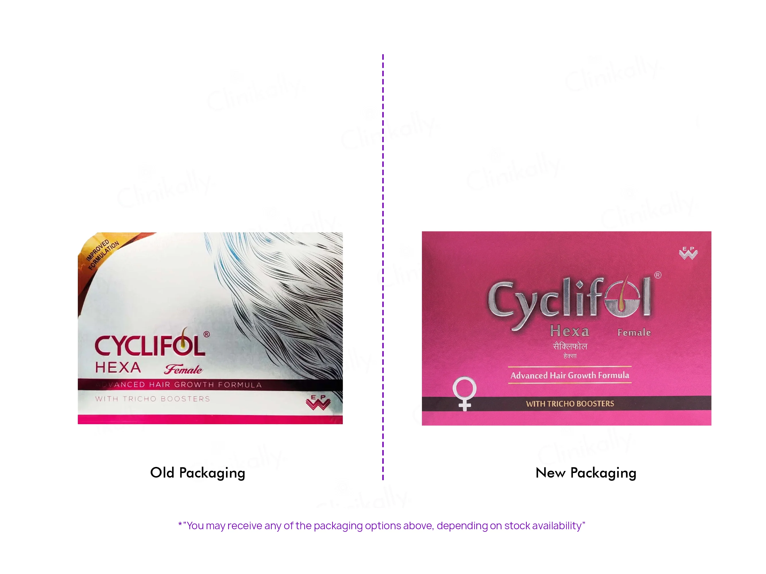 Cyclifol Hexa Female Advanced Cyclical Therapy Hair Growth Formula Kit - Image 2