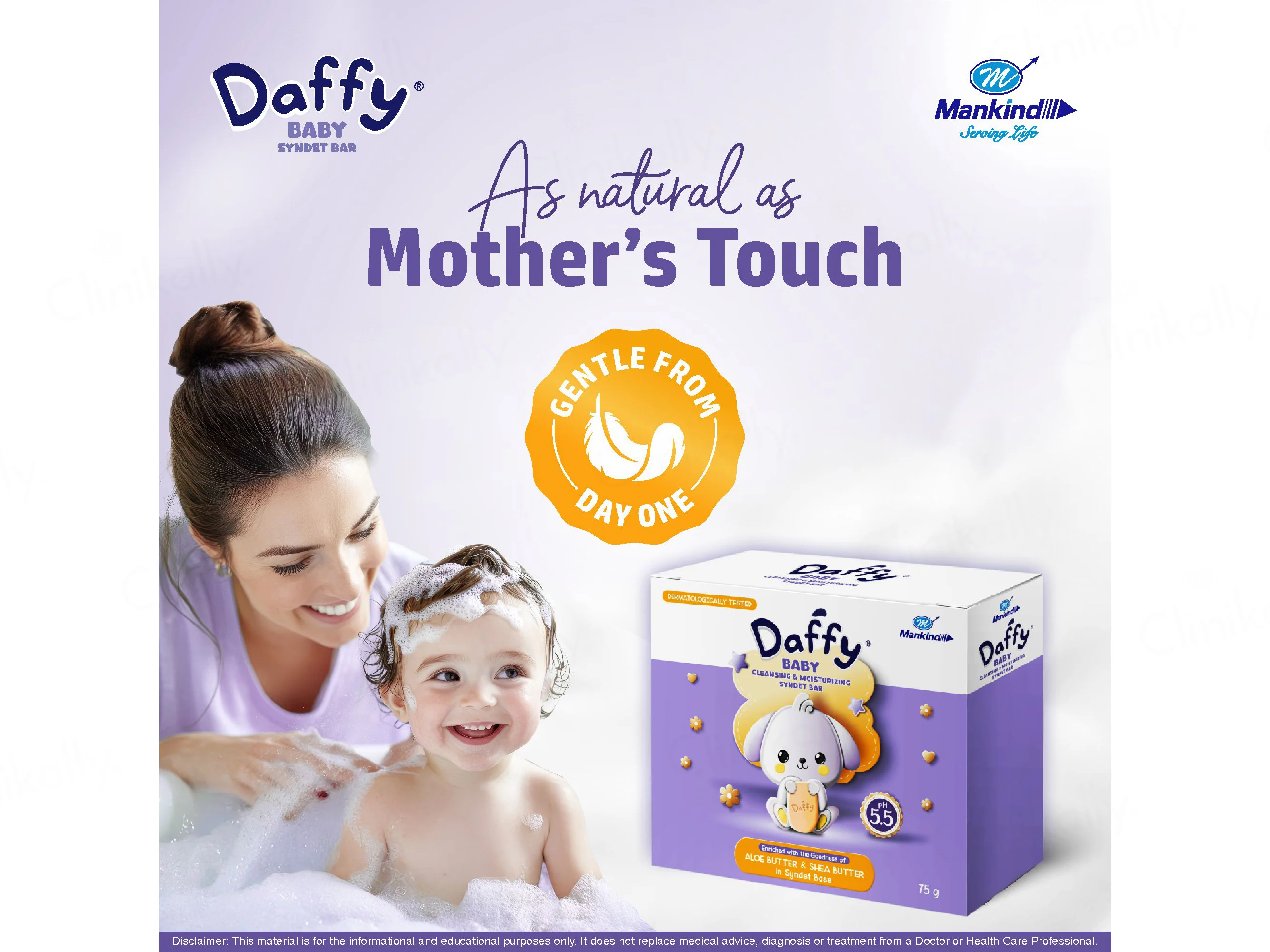 Daffy Baby Cleansing and Moisturising Bathing Bar - Image 7