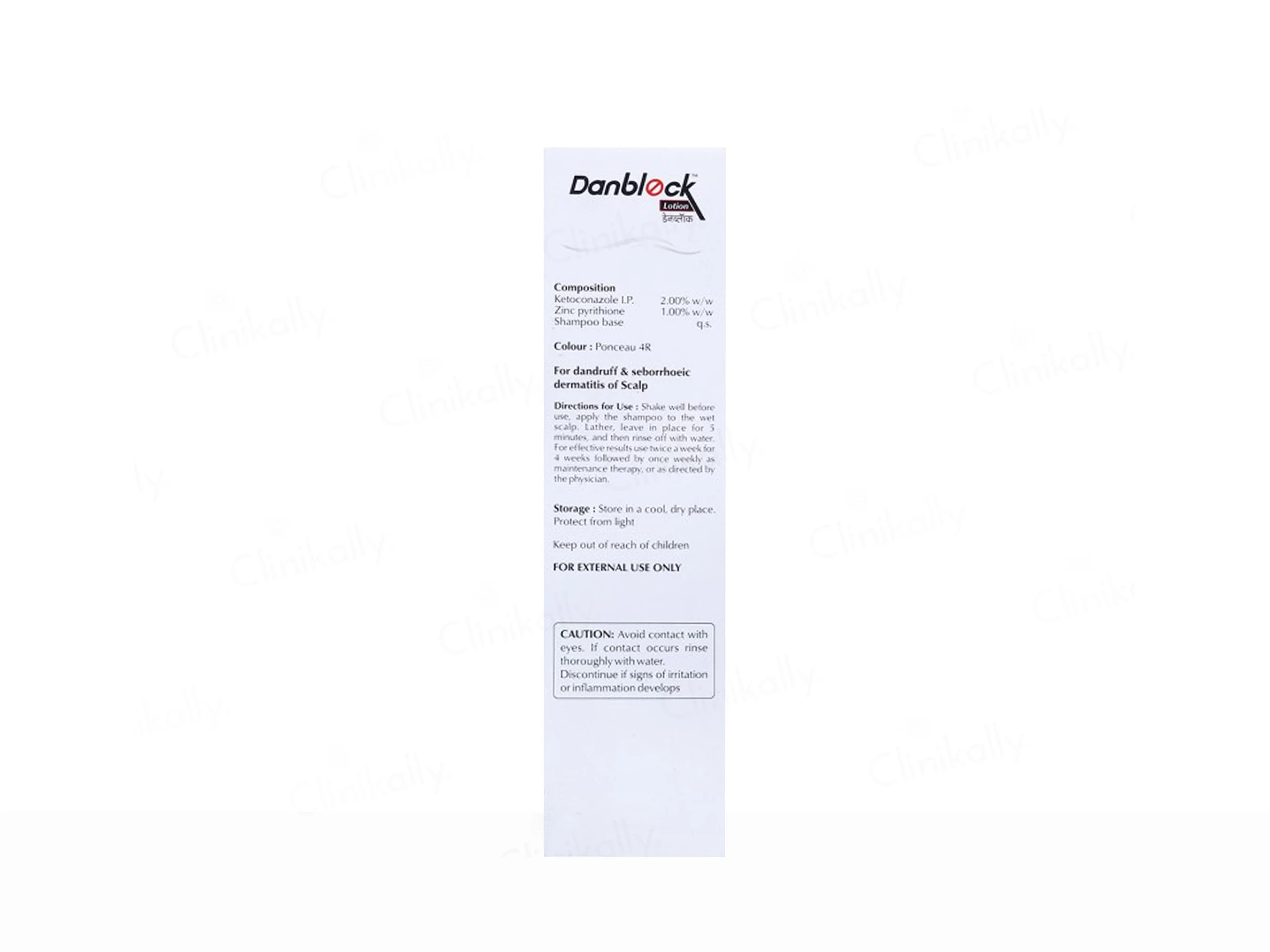 Danblock Anti-Dandruff Shampoo Based Lotion - Image 3