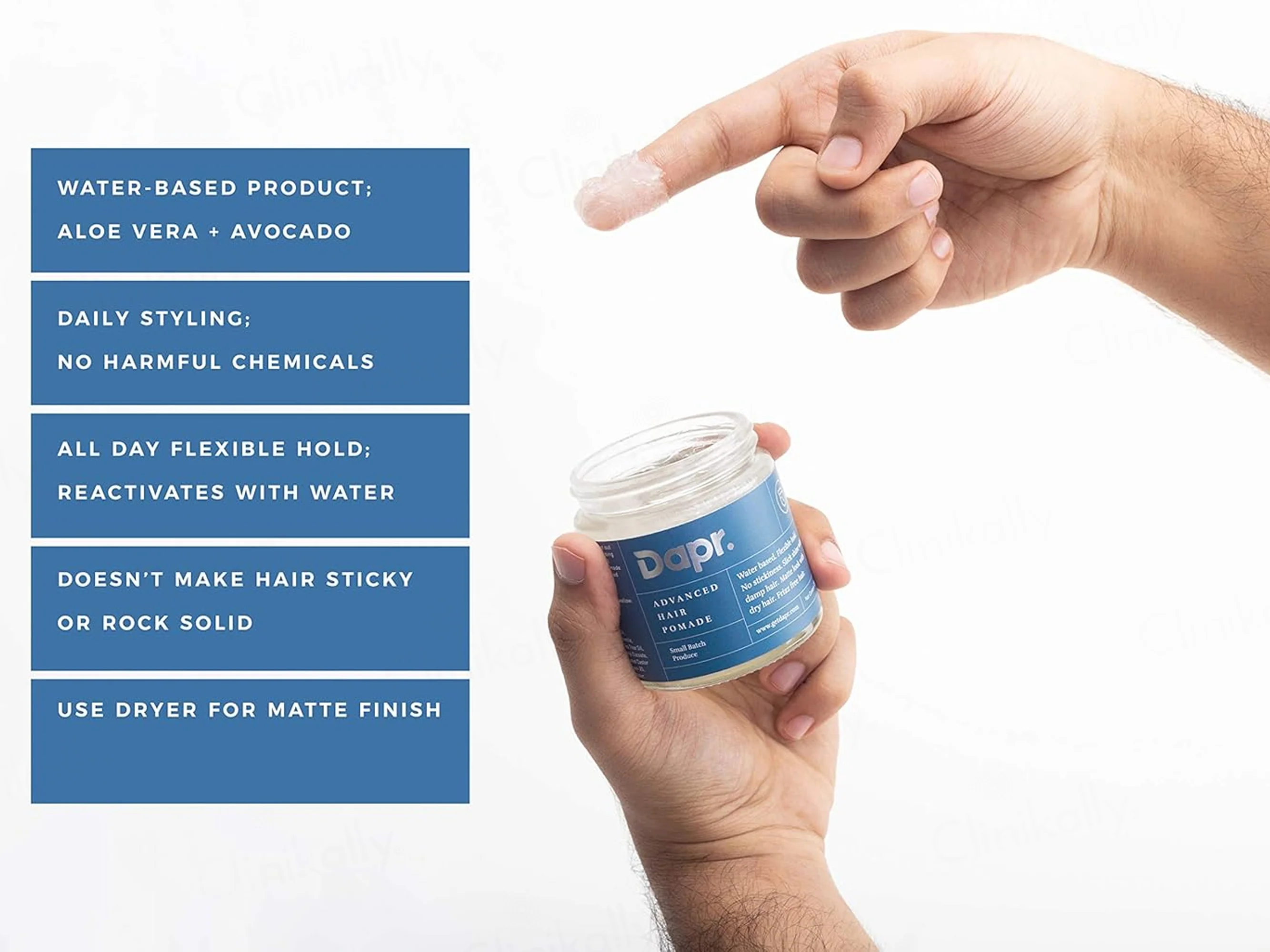 Dapr. Advanced Hair Pomade Gel - Image 5
