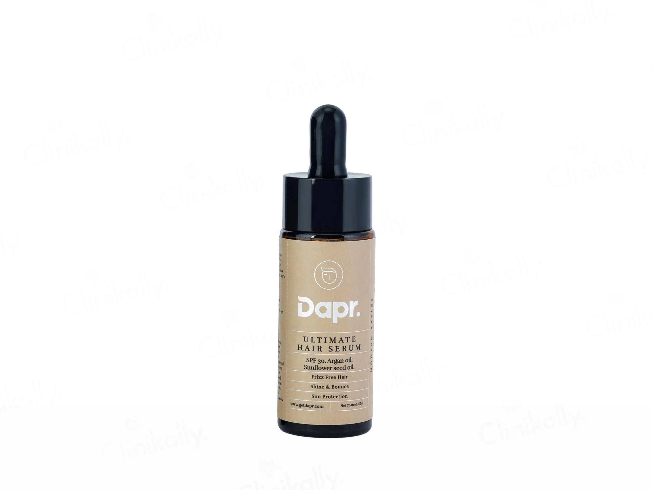 Dapr. Argan Oil & Sunflower Seed Oil Ultimate Hair Serum SPF 30 - Image 2