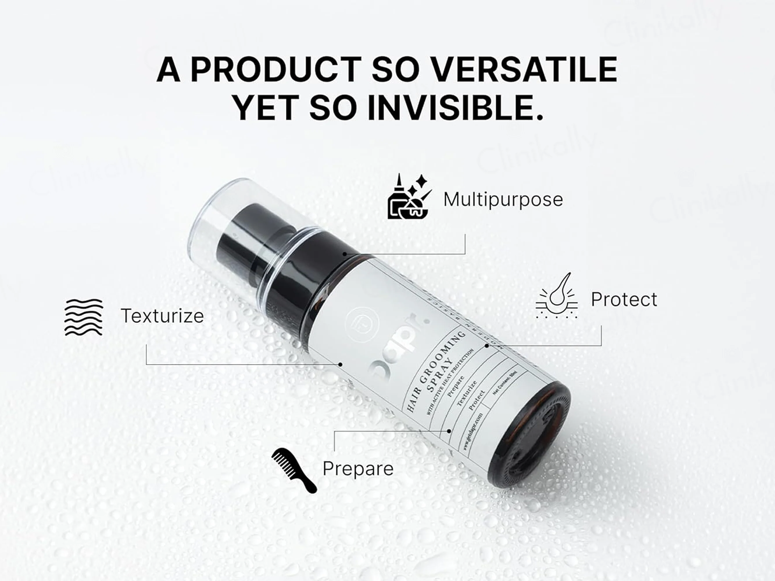 Dapr. Hair Grooming Texture Spray - Image 3