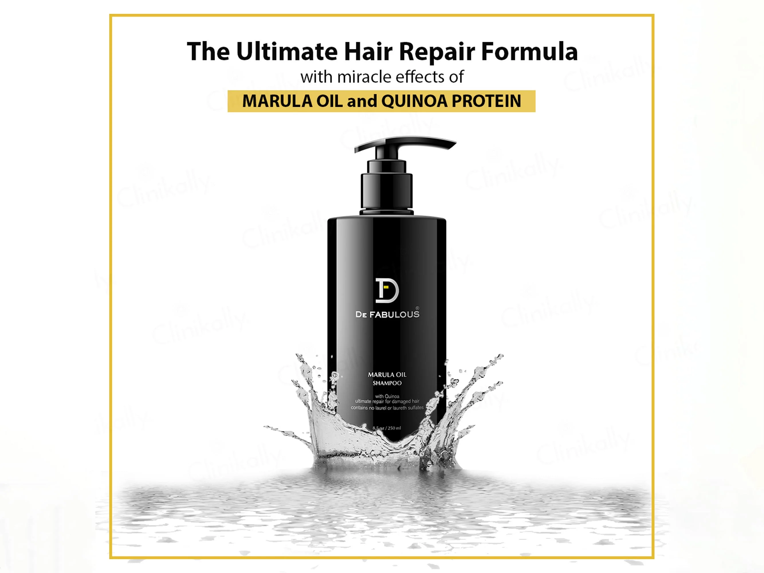 De Fabulous Marula Oil Shampoo - Image 2